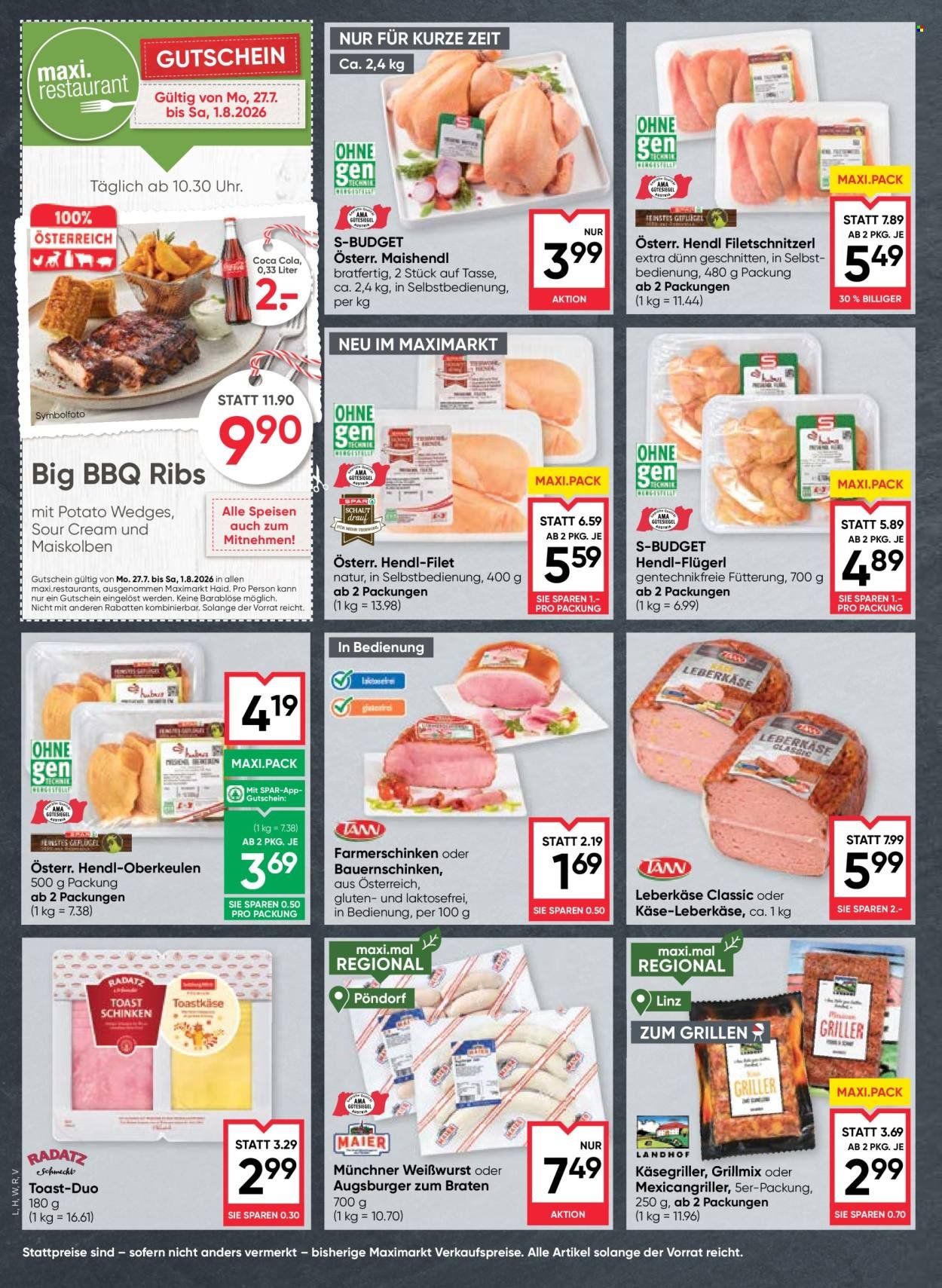 MAXIMARKT Flugblatt - Ab Donnerstag, 30.7.2026