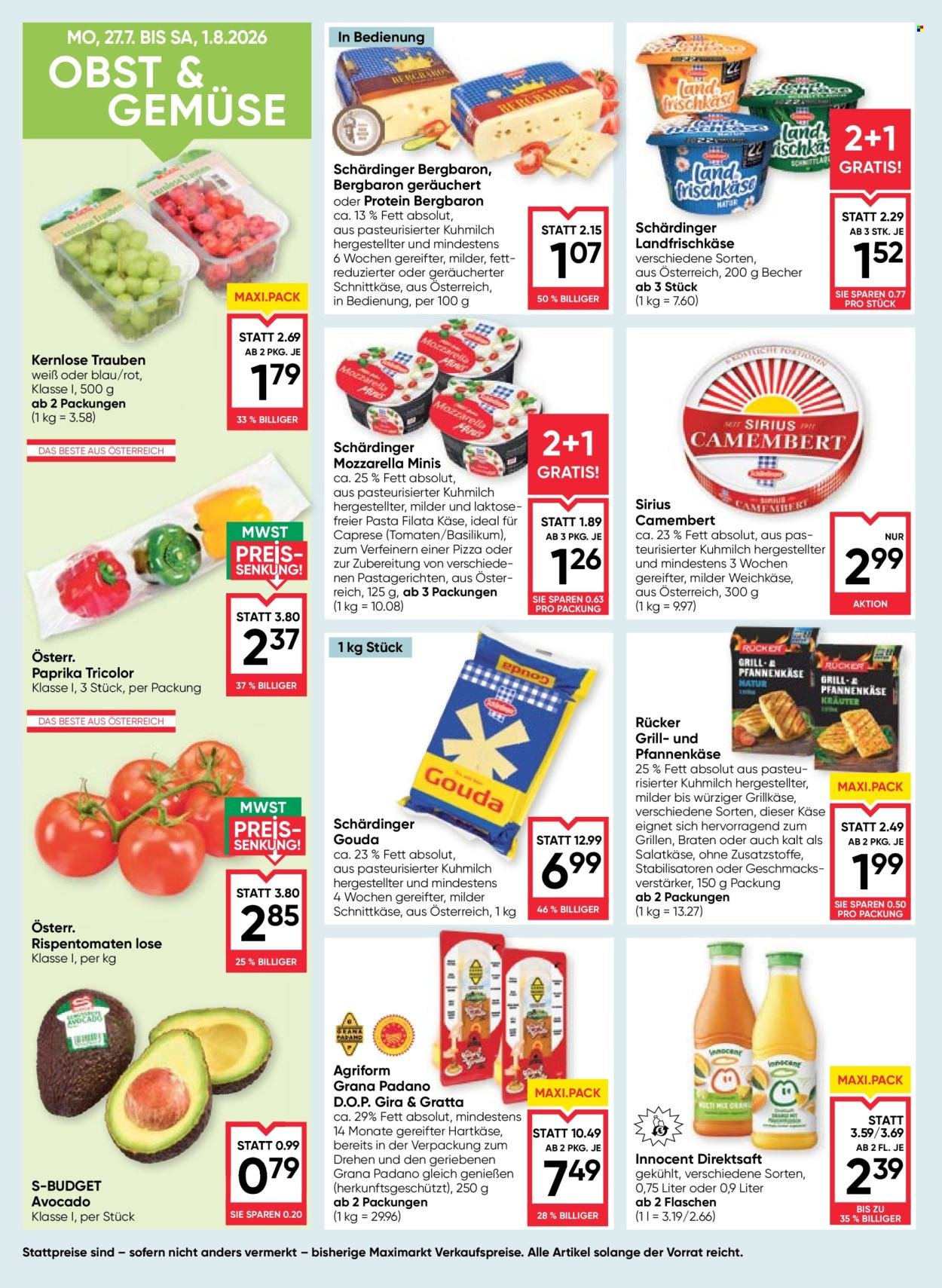 MAXIMARKT Flugblatt - Ab Donnerstag, 30.7.2026