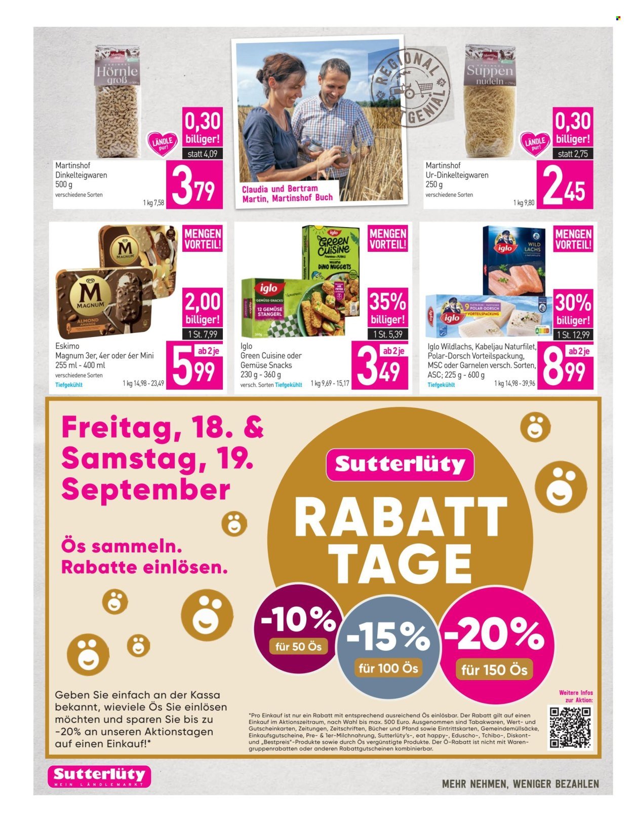 SUTTERLÜTY Flugblatt - Ab Donnerstag, 10.9.2026