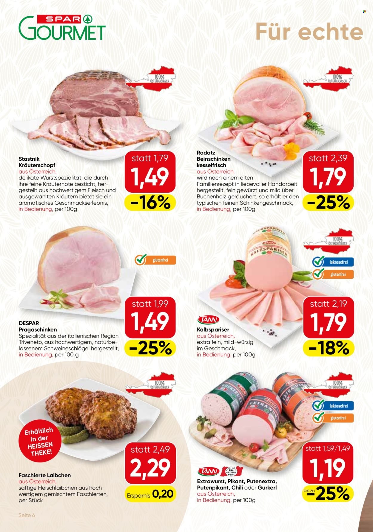 SPAR Flugblatt - Gourmet
