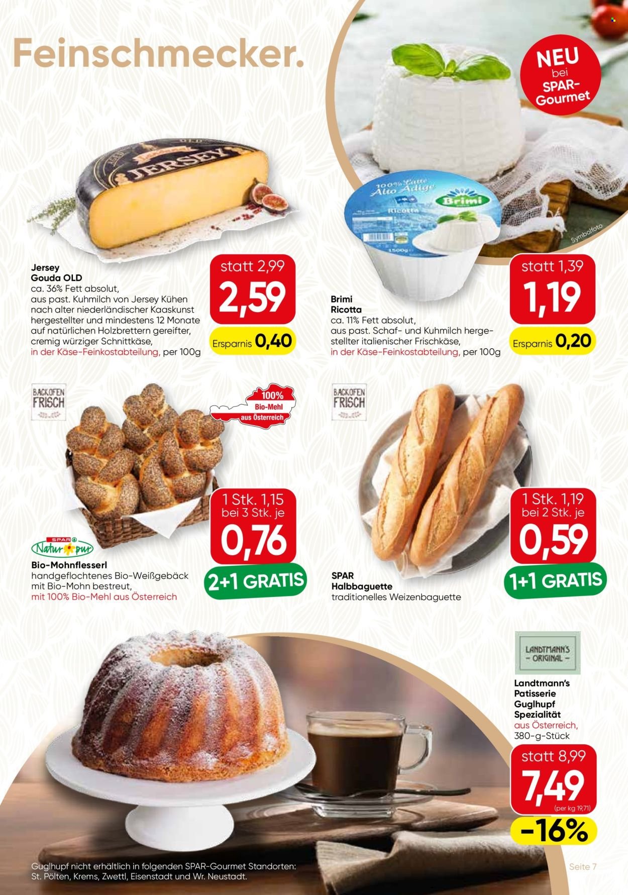 SPAR Flugblatt - Gourmet