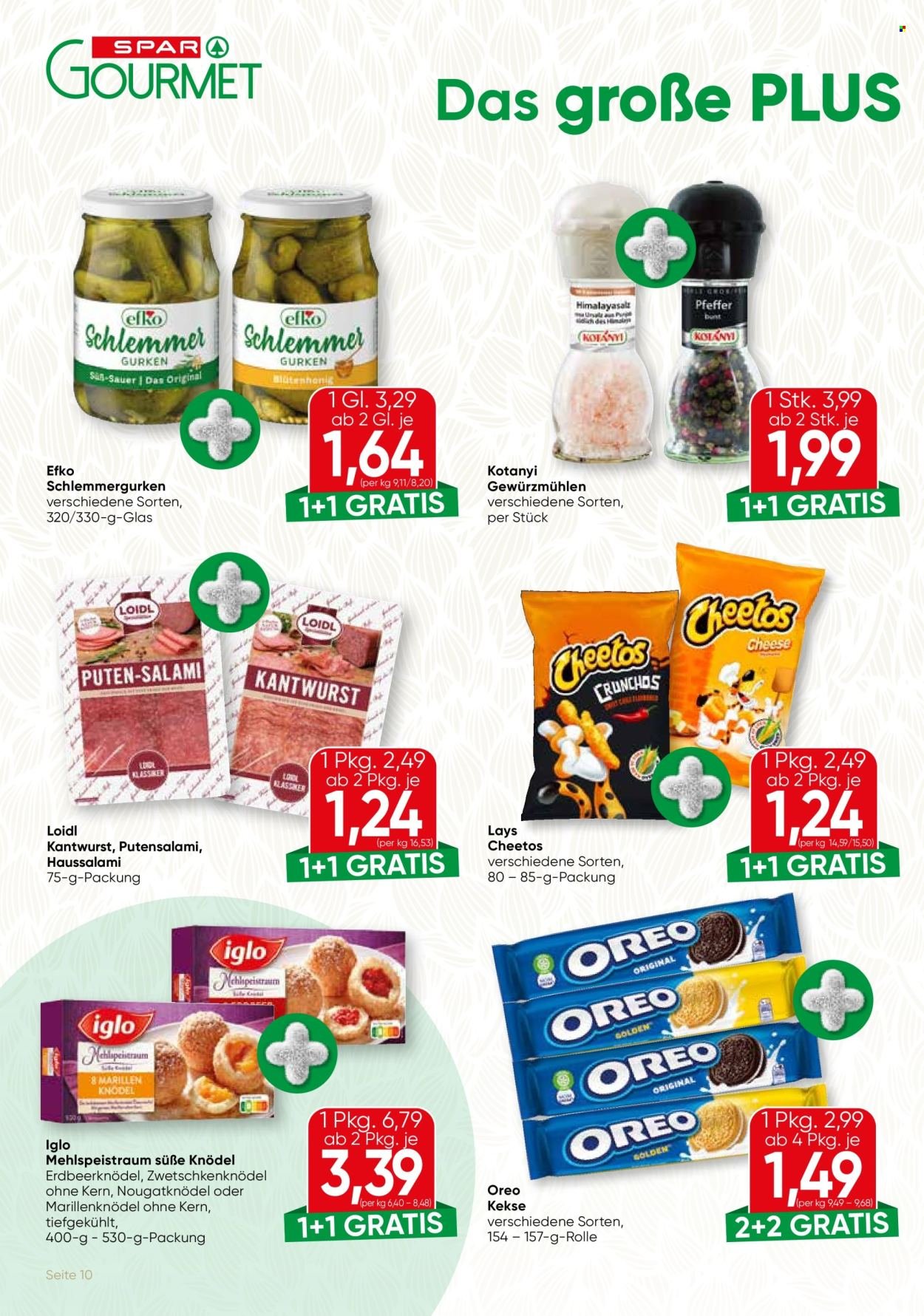 SPAR Flugblatt - Gourmet