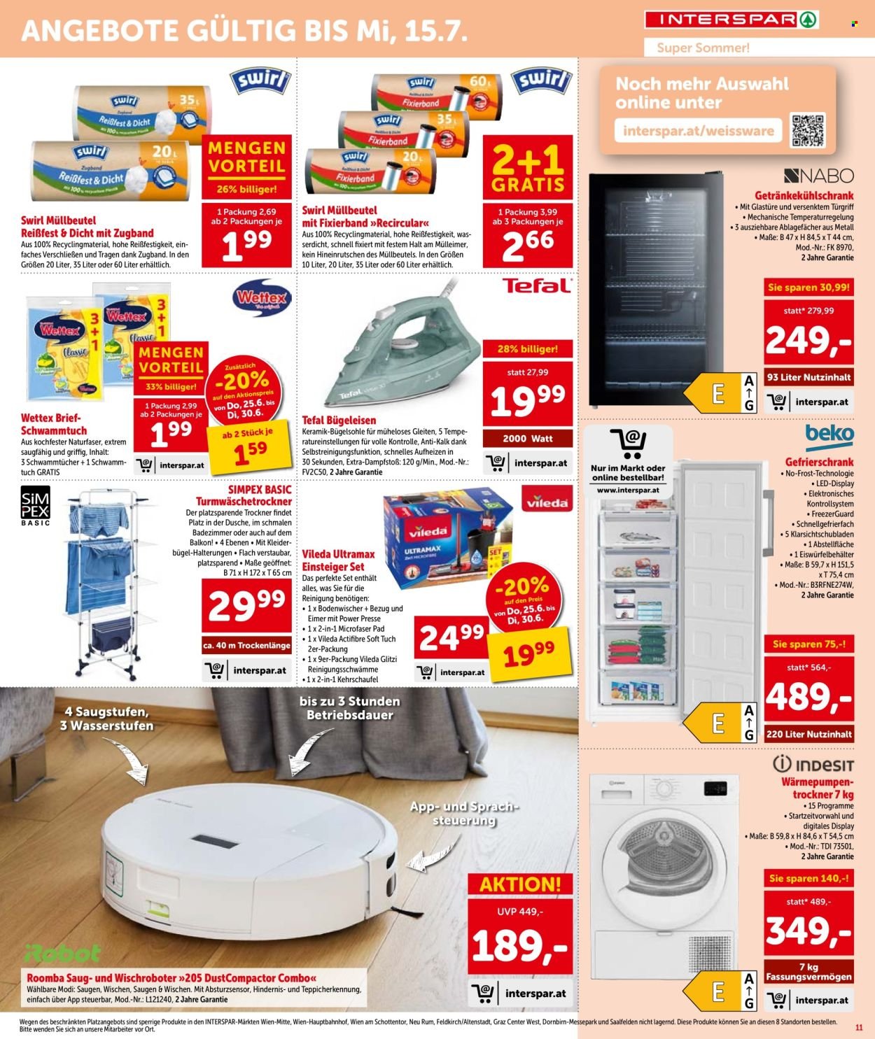 INTERSPAR Flugblatt - Ab Donnerstag, 25.6.2026