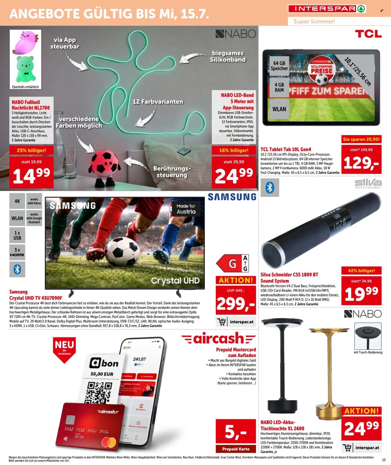 INTERSPAR Flugblatt - Ab Donnerstag, 25.6.2026