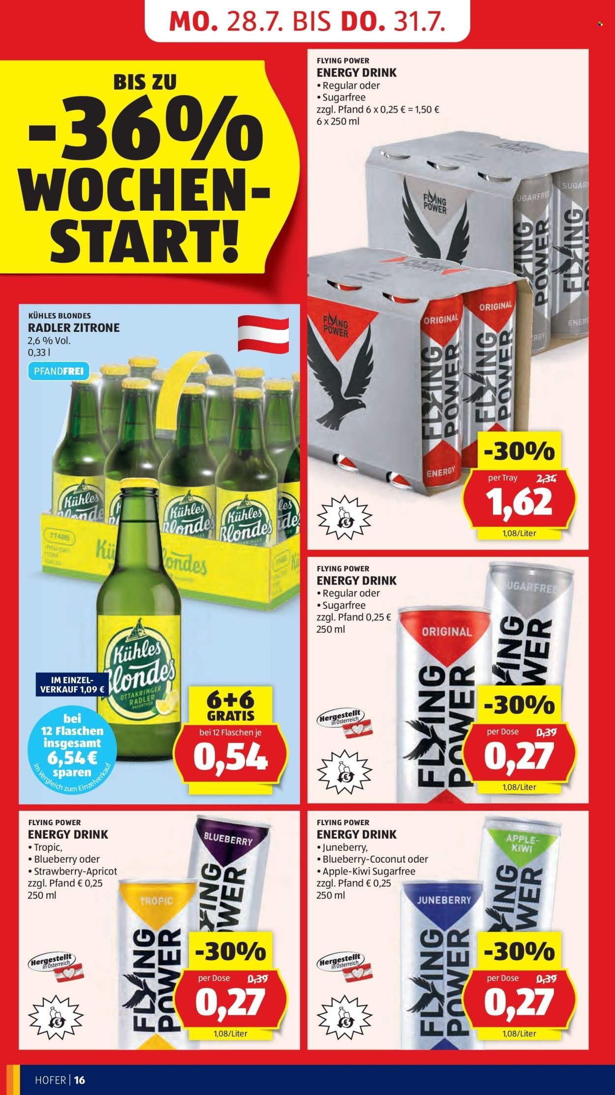 HOFER Flugblatt - Ab Freitag, 25.7.2025 (2025-07-25 - 2025-07-31)