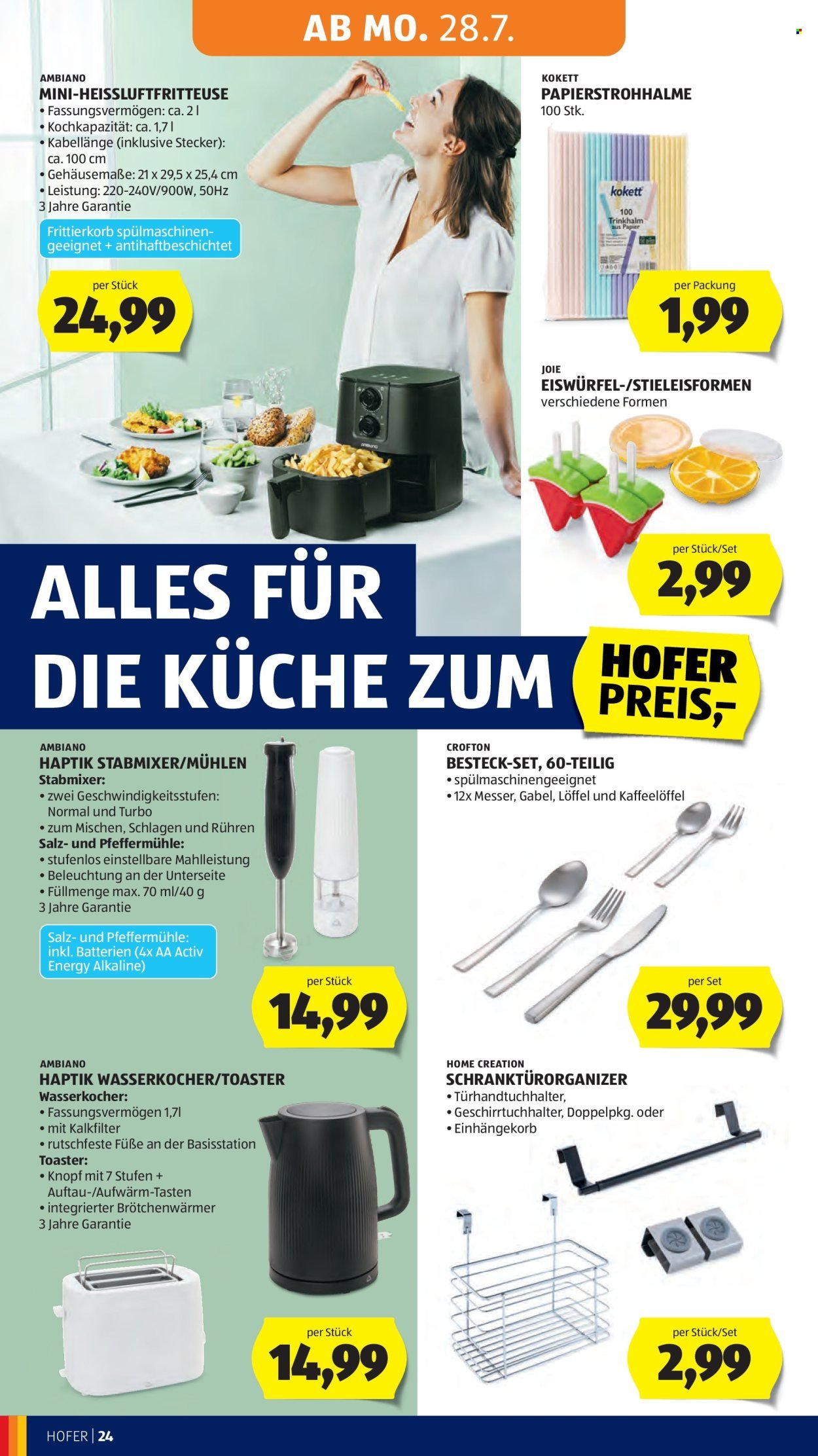 HOFER Flugblatt - Ab Freitag, 25.7.2025 (2025-07-25 - 2025-07-31)
