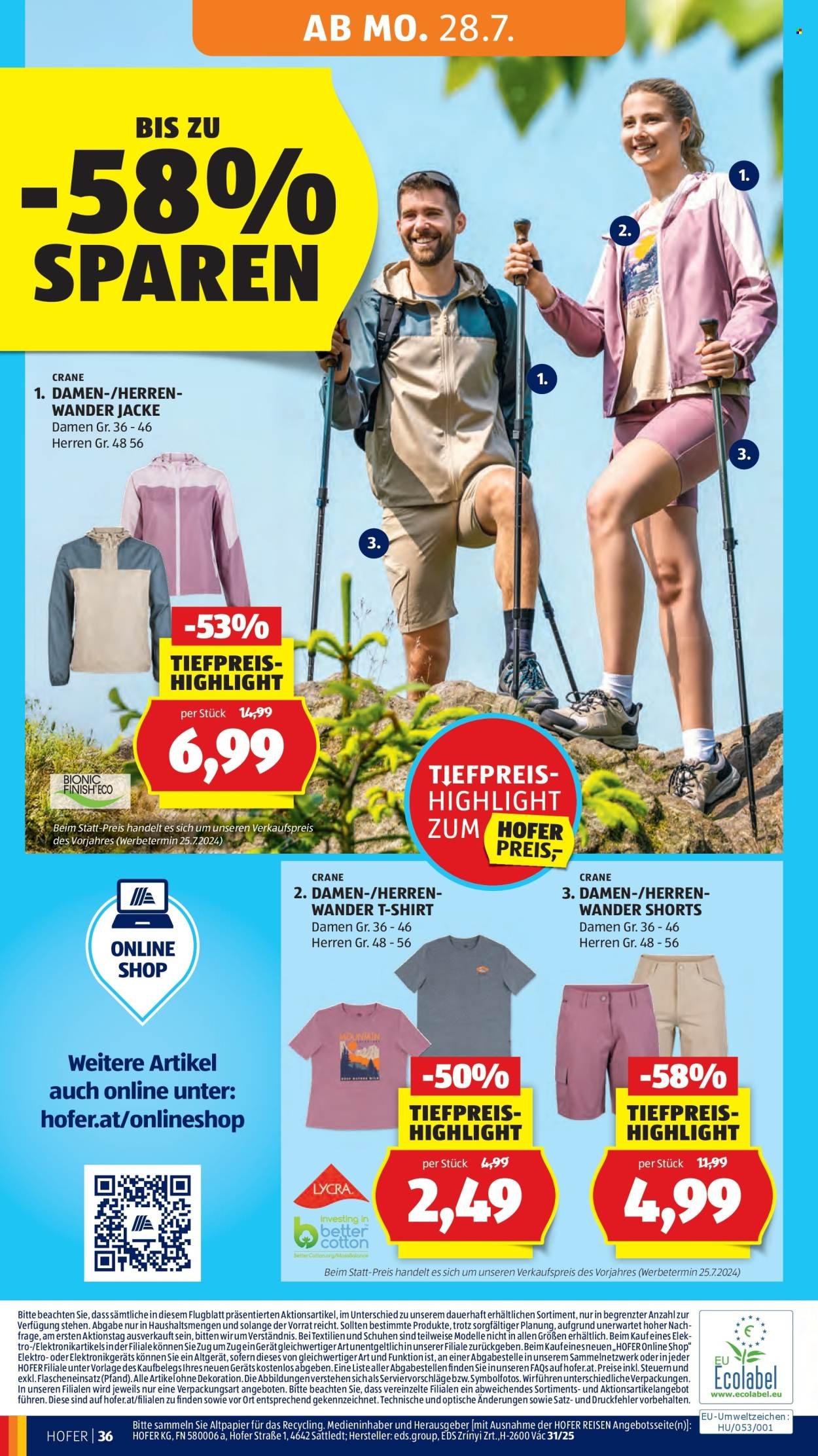 HOFER Flugblatt - Ab Freitag, 25.7.2025 (2025-07-25 - 2025-07-31)