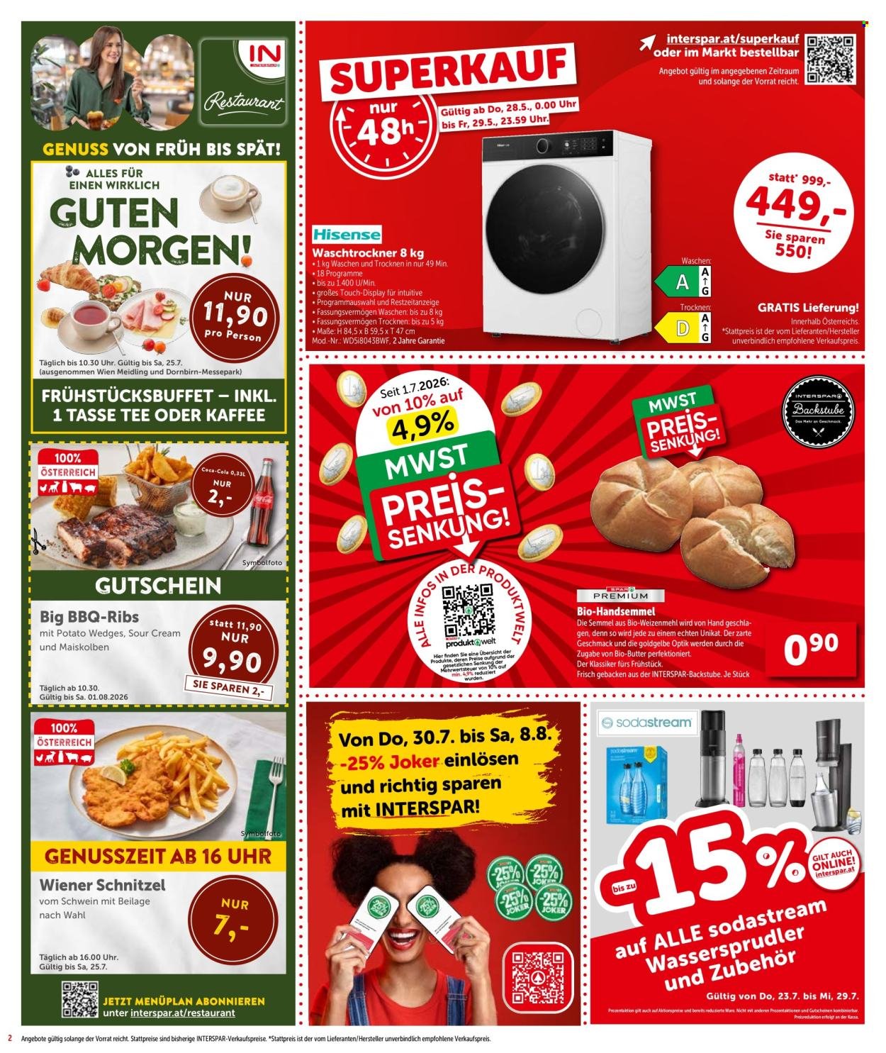 INTERSPAR Flugblatt - Ab Donnerstag, 23.7.2026