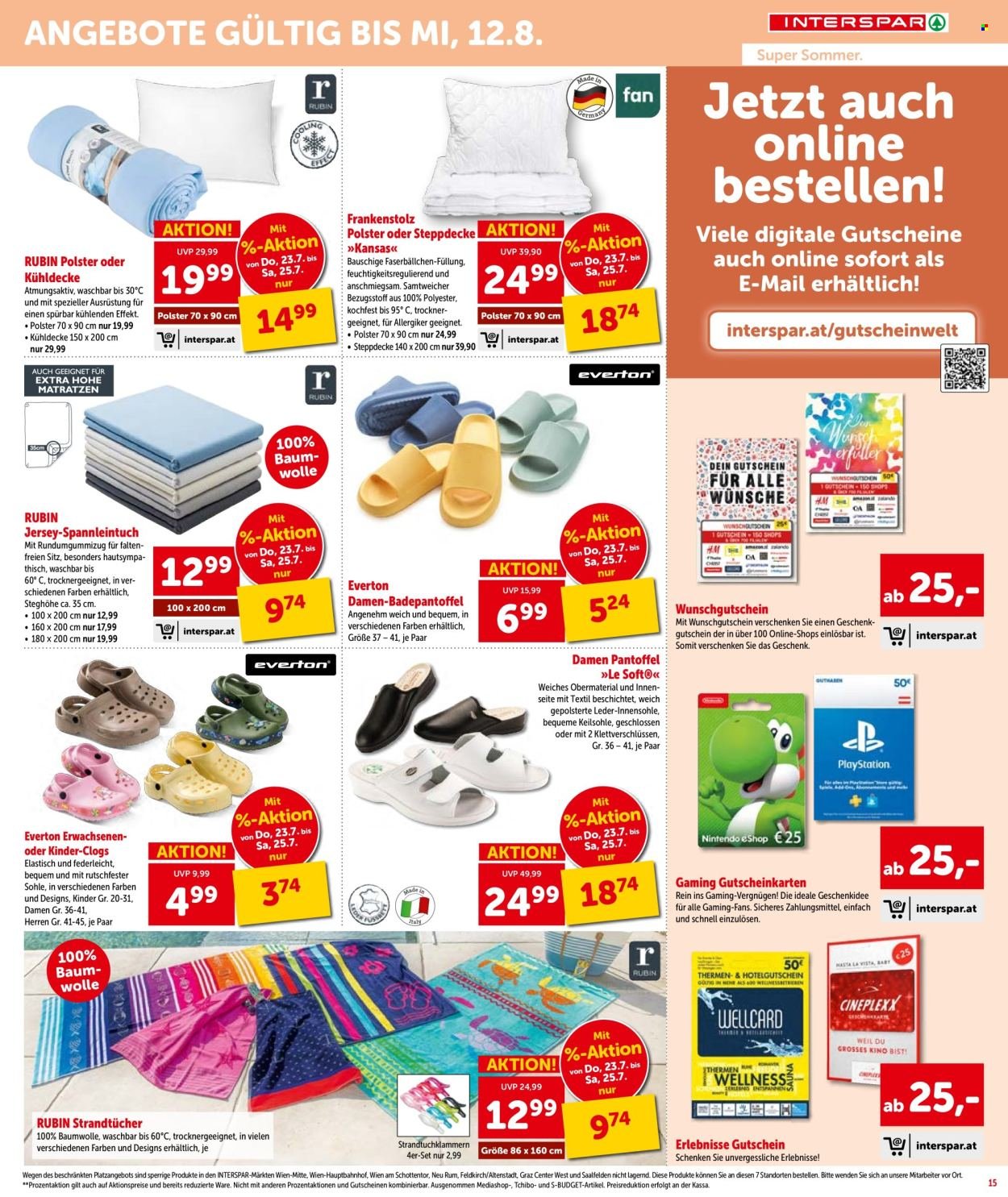 INTERSPAR Flugblatt - Ab Donnerstag, 23.7.2026