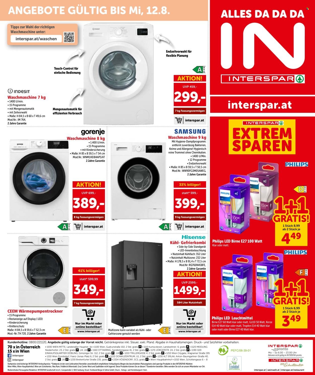 INTERSPAR Flugblatt - Ab Donnerstag, 23.7.2026