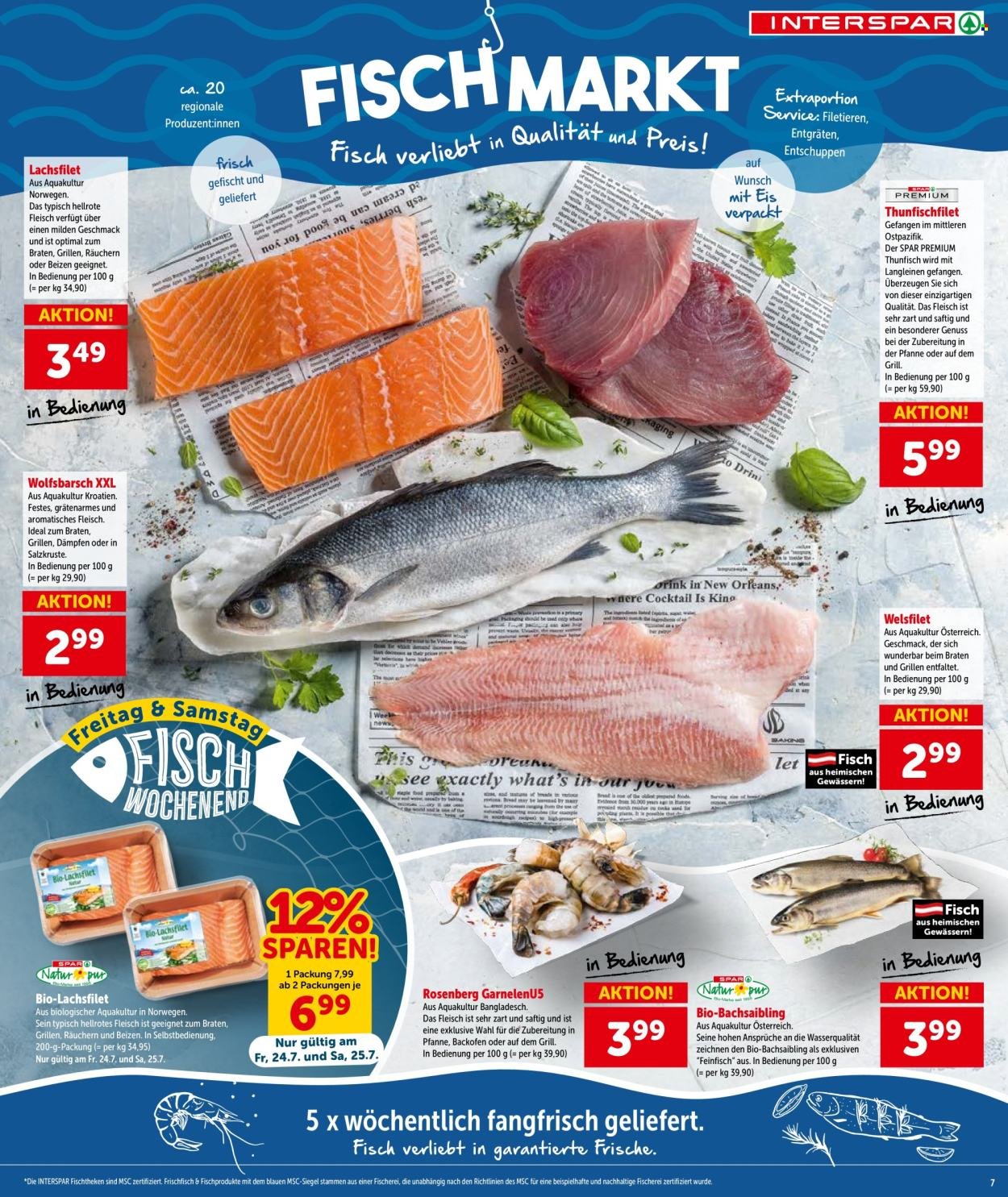 INTERSPAR Flugblatt - Ab Donnerstag, 23.7.2026