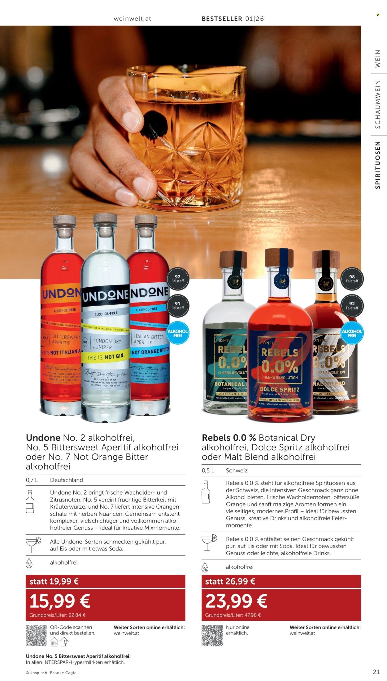 INTERSPAR Flugblatt - Weinwelt Bestseller 01 2026