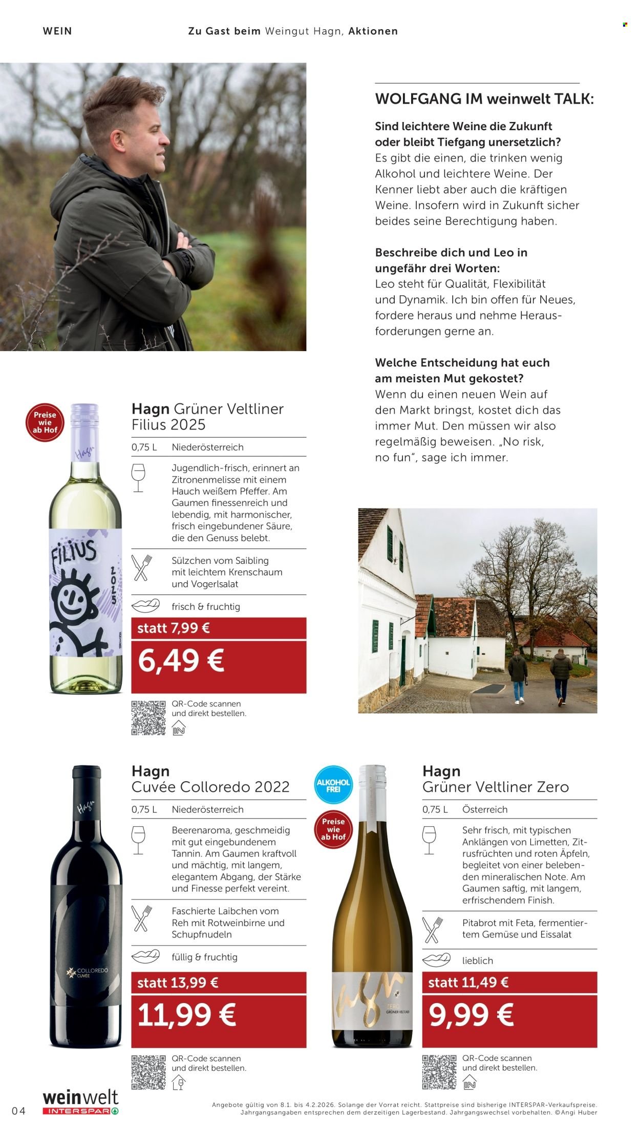 INTERSPAR Flugblatt - Weinwelt Bestseller 01 2026