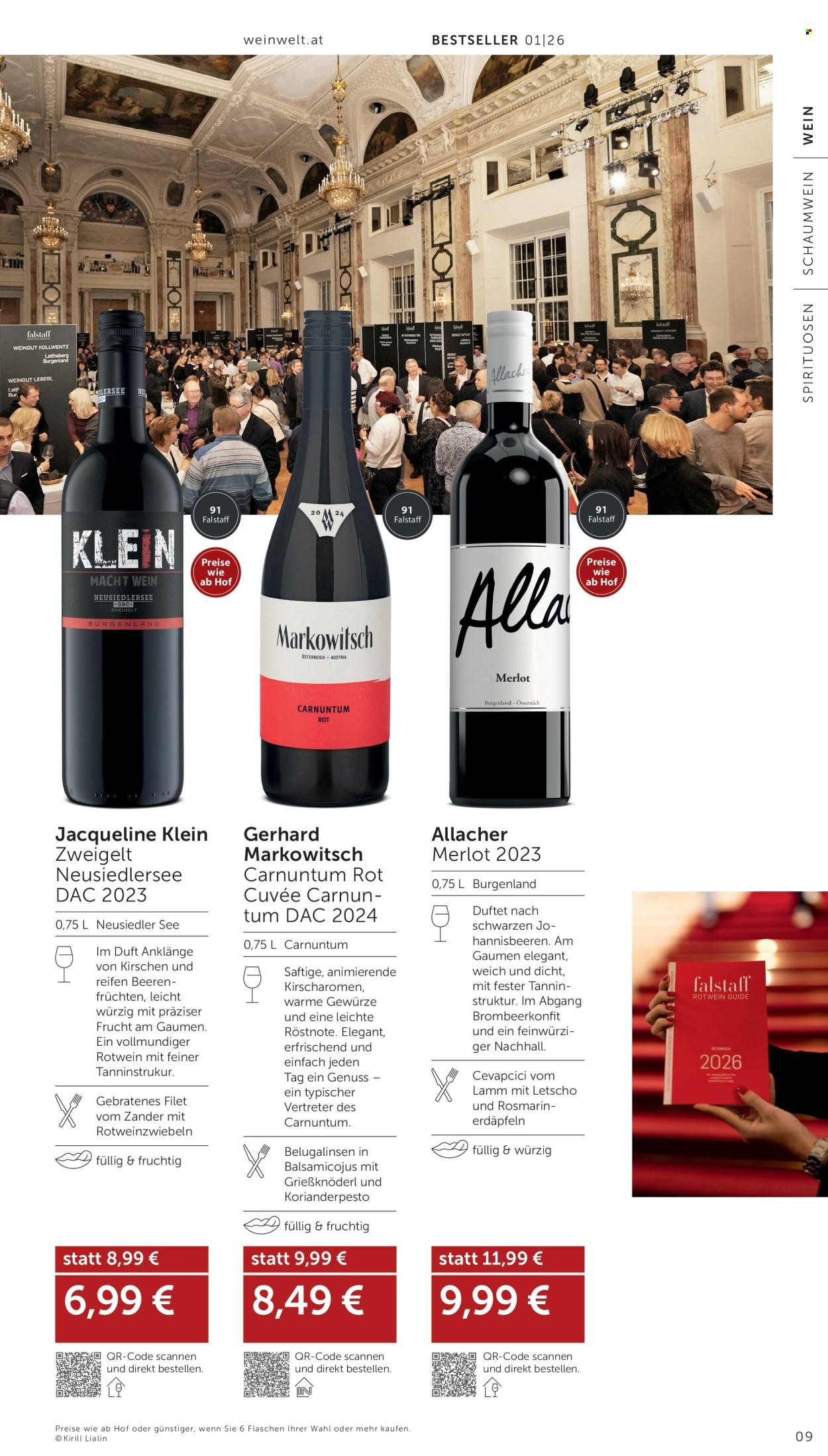 INTERSPAR Flugblatt - Weinwelt Bestseller 01 2026