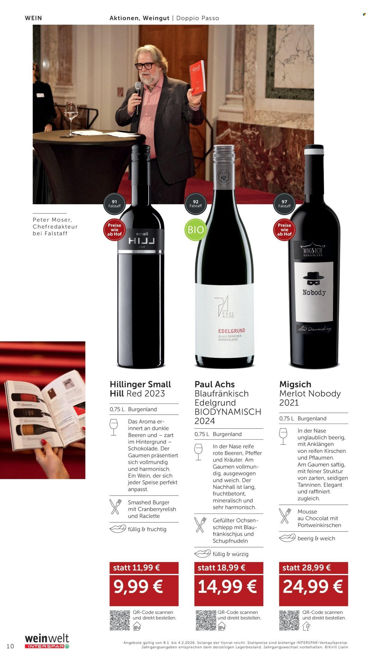 INTERSPAR Flugblatt - Weinwelt Bestseller 01 2026