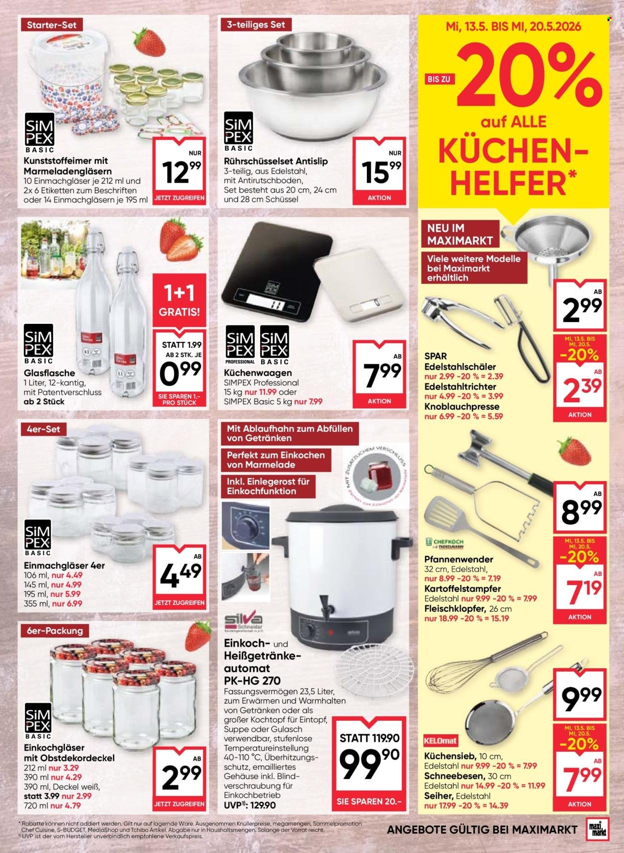 MAXIMARKT Flugblatt - Ab Mittwoch, 13.5.2026