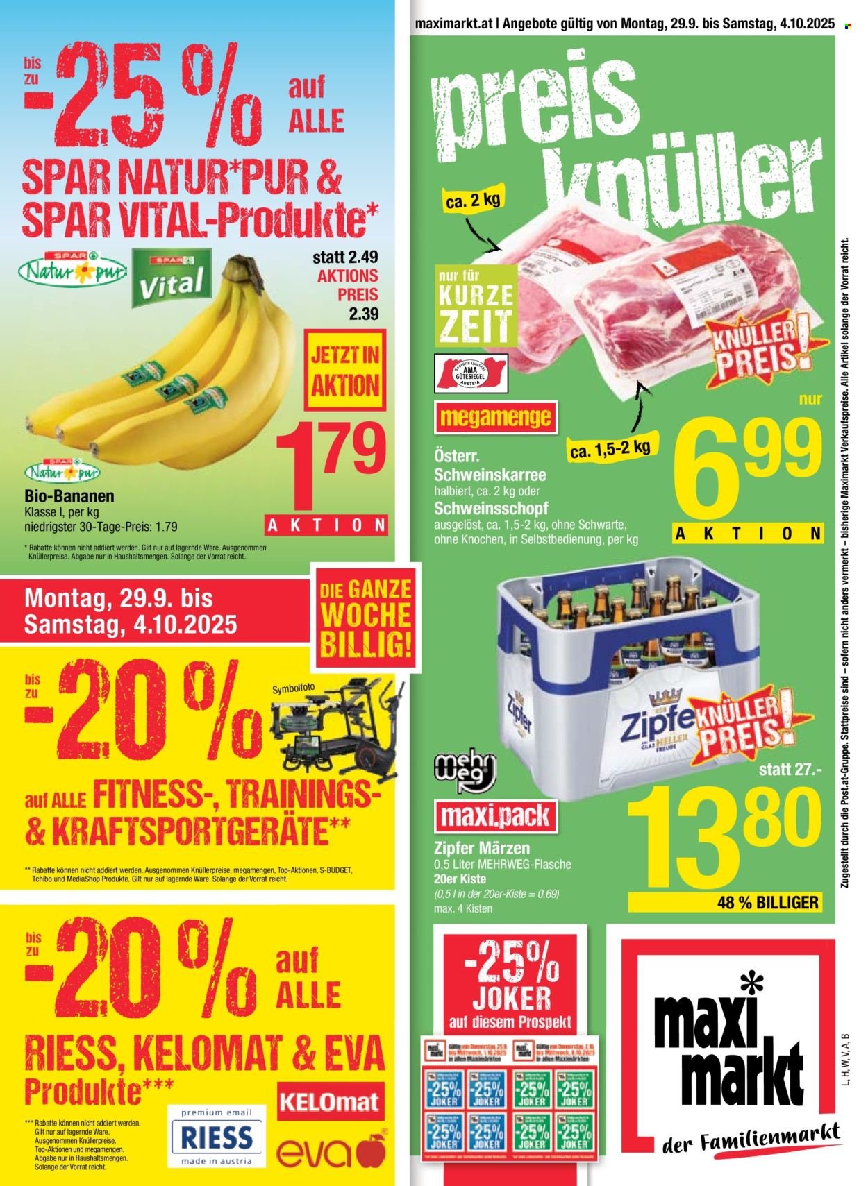 MAXIMARKT Flugblatt - Ab Montag, 29.9.2025 (2025-09-29 - 2025-10-04) | 1