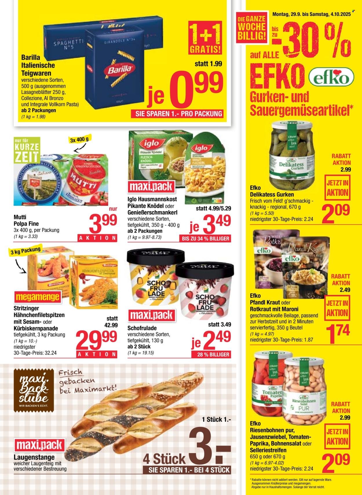 MAXIMARKT Flugblatt - Ab Montag, 29.9.2025 (2025-09-29 - 2025-10-04)