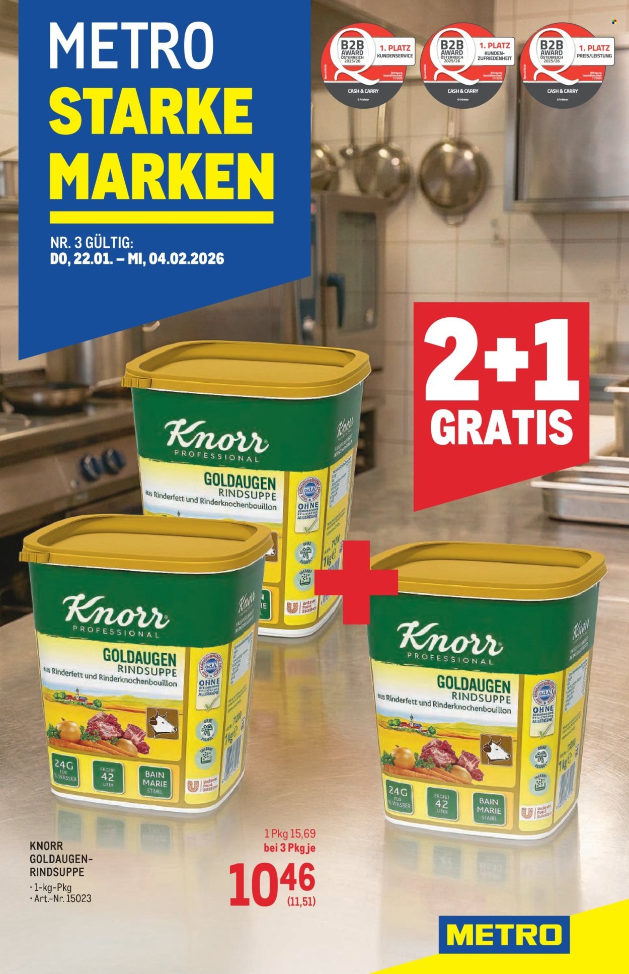 METRO Flugblatt - Starke Marken