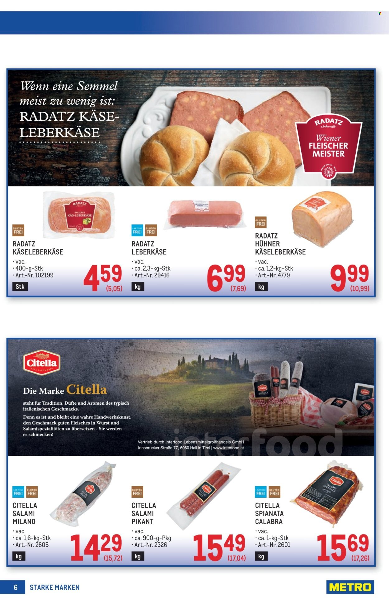 METRO Flugblatt - Starke Marken