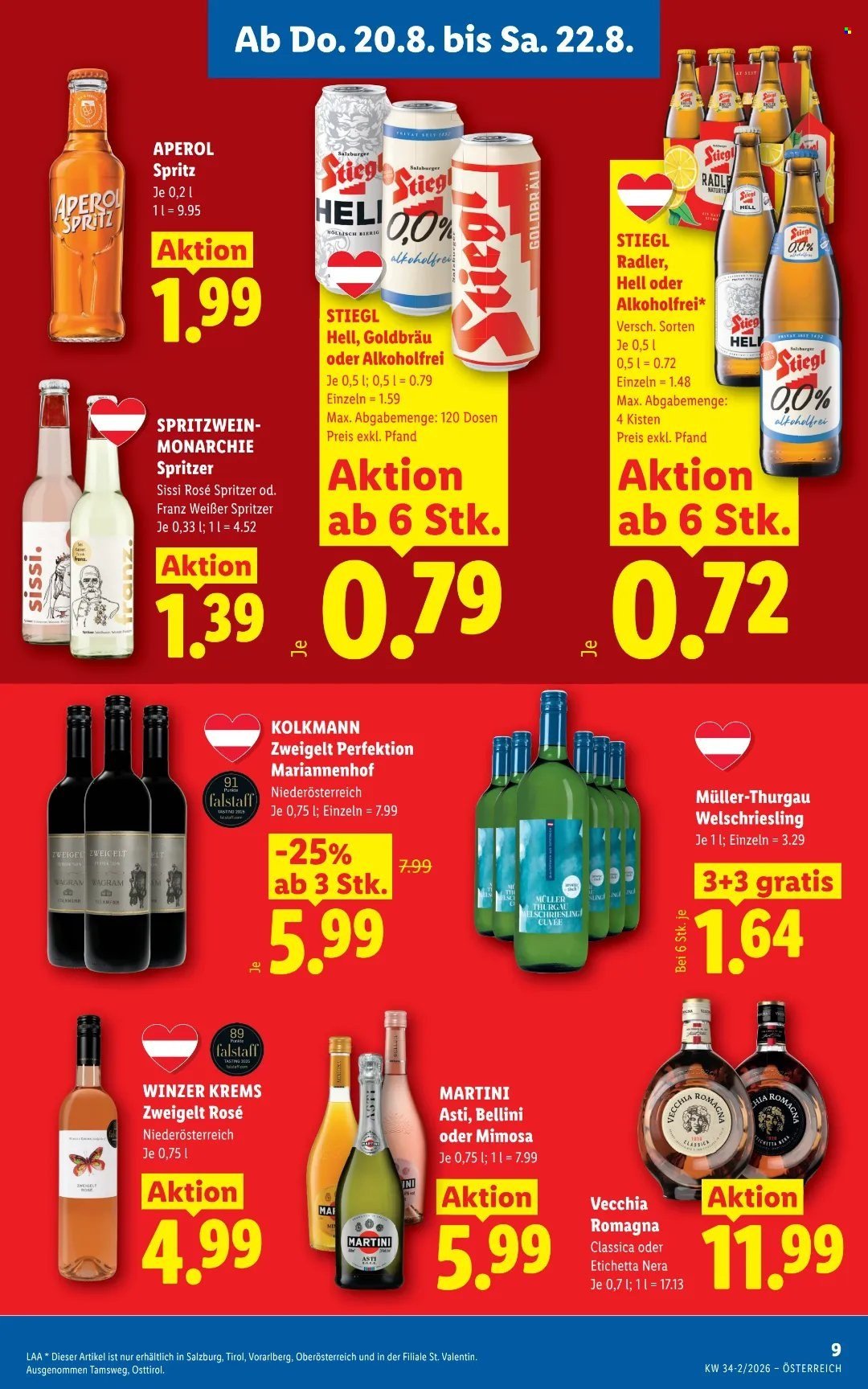 LIDL Flugblatt - Ab Donnerstag, 20.8.2026