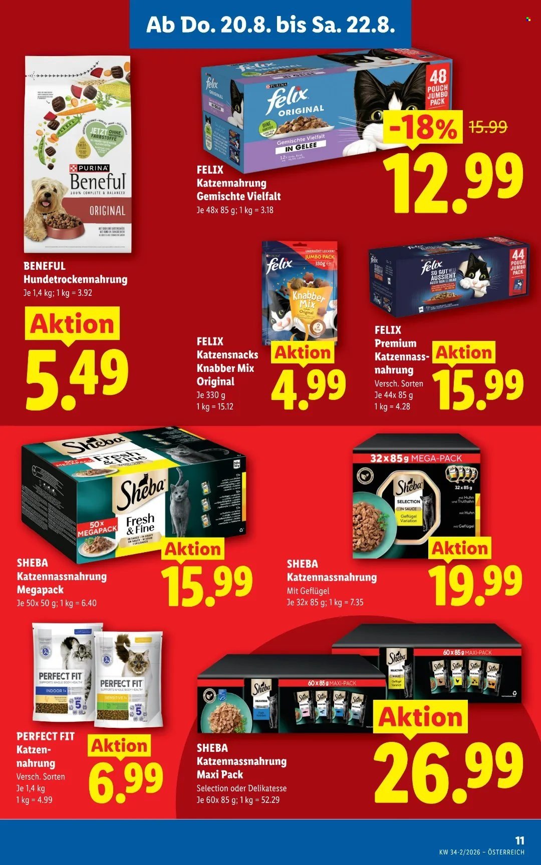 LIDL Flugblatt - Ab Donnerstag, 20.8.2026