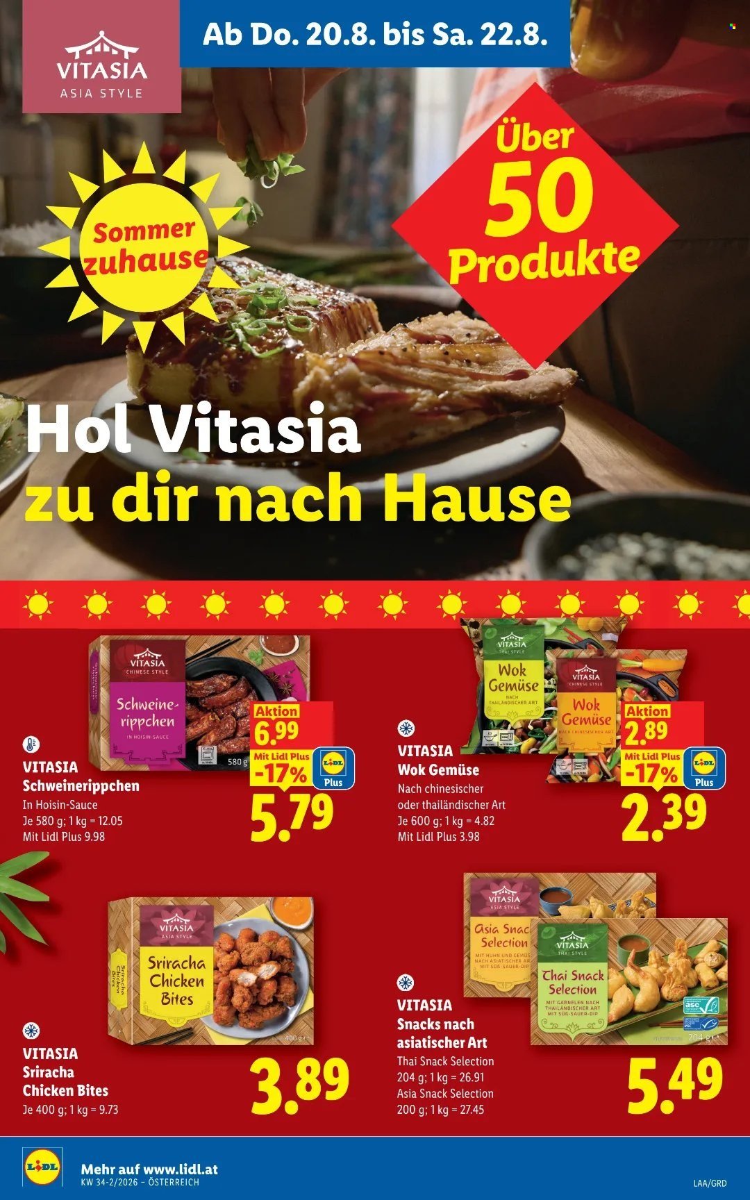 LIDL Flugblatt - Ab Donnerstag, 20.8.2026