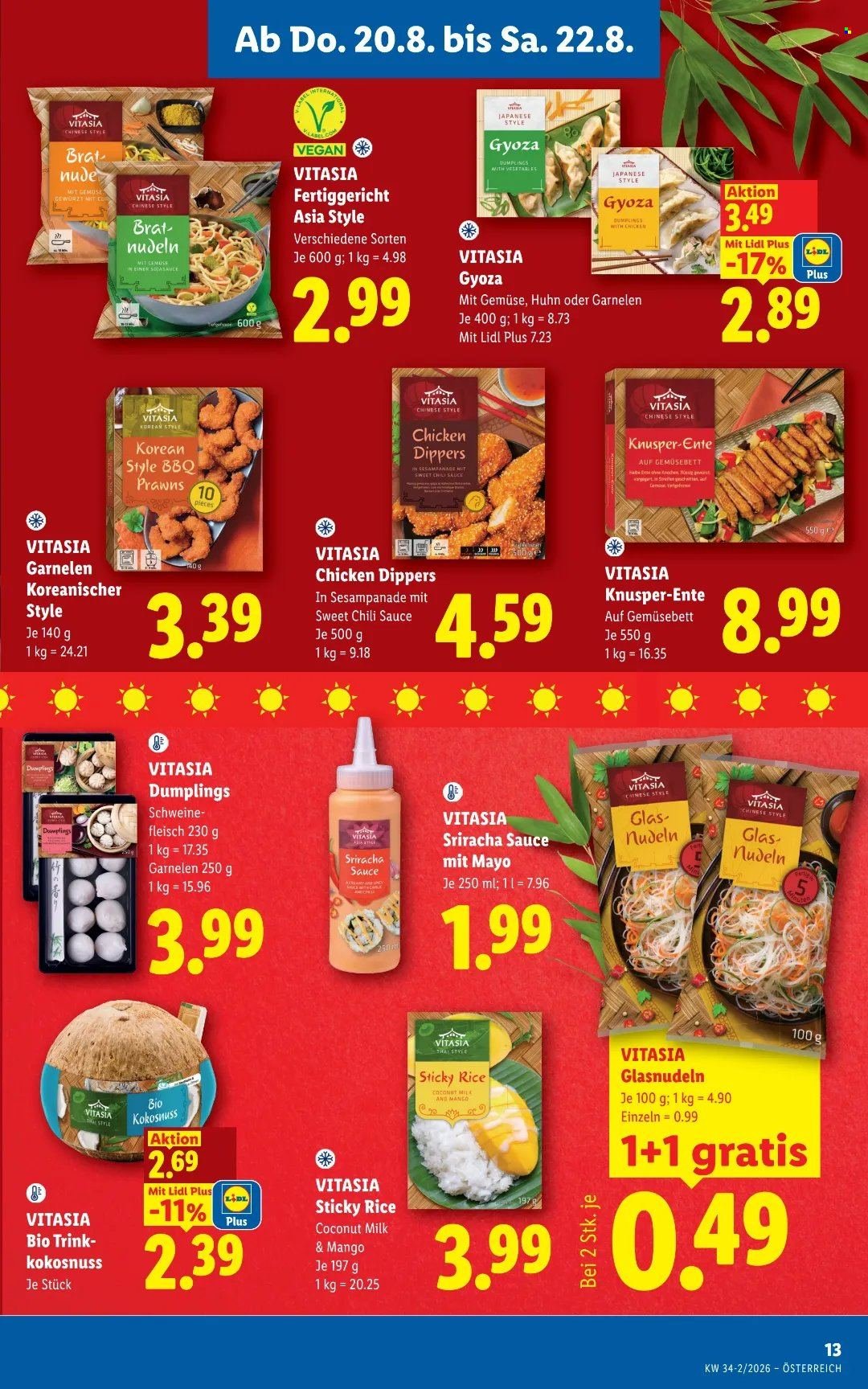 LIDL Flugblatt - Ab Donnerstag, 20.8.2026