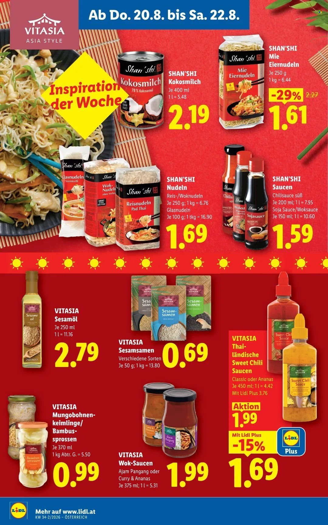 LIDL Flugblatt - Ab Donnerstag, 20.8.2026