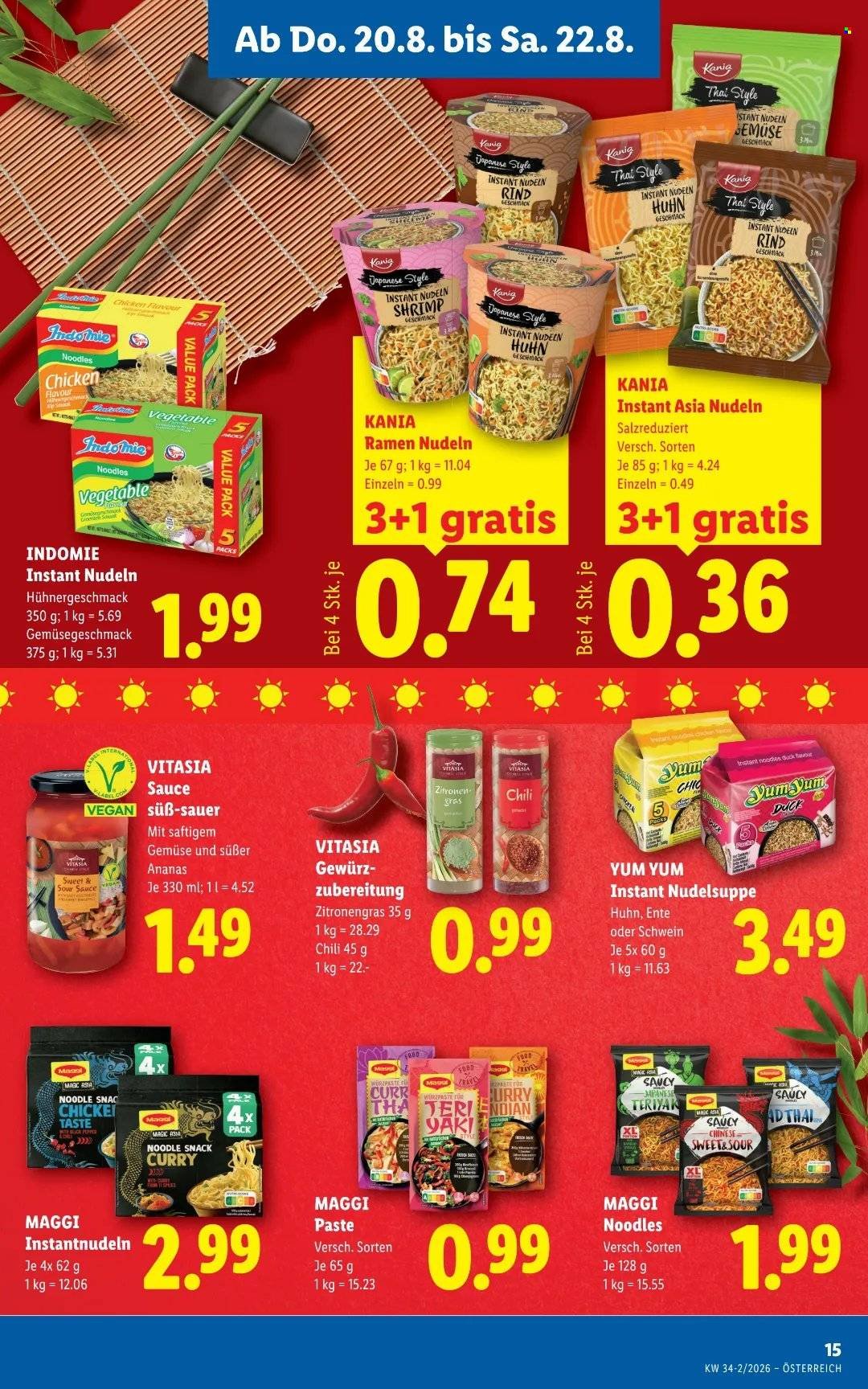 LIDL Flugblatt - Ab Donnerstag, 20.8.2026