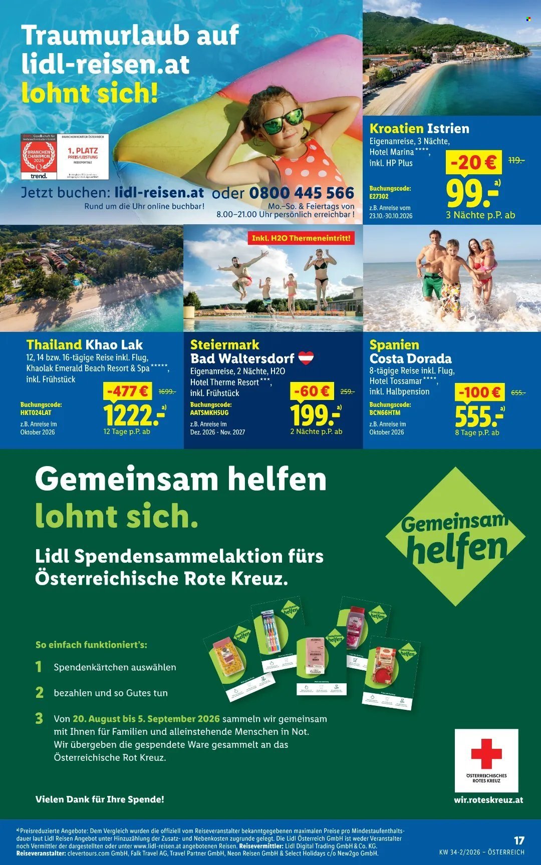 LIDL Flugblatt - Ab Donnerstag, 20.8.2026