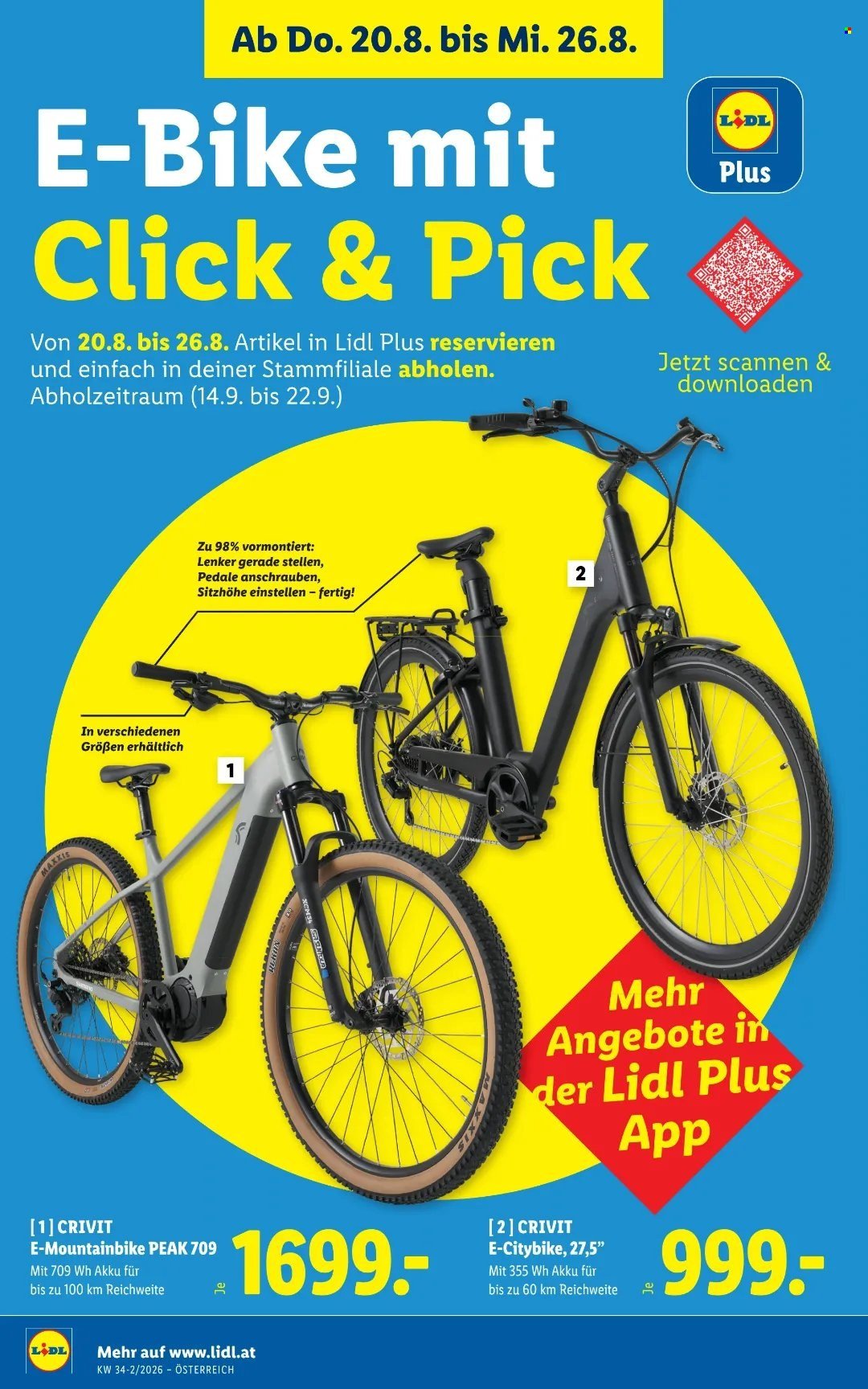 LIDL Flugblatt - Ab Donnerstag, 20.8.2026