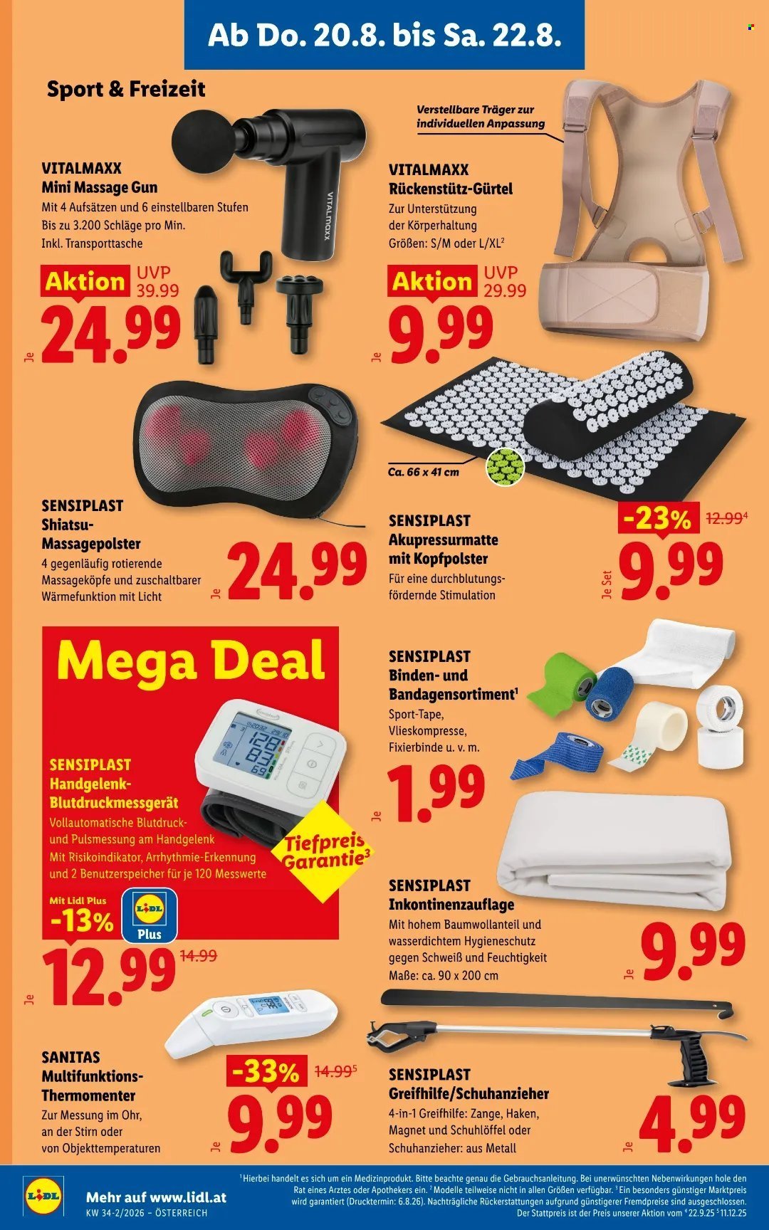 LIDL Flugblatt - Ab Donnerstag, 20.8.2026