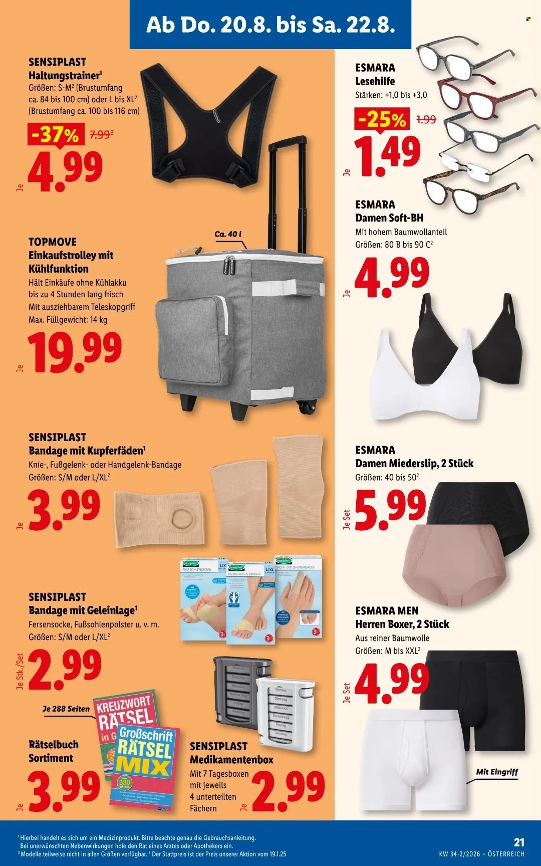 LIDL Flugblatt - Ab Donnerstag, 20.8.2026