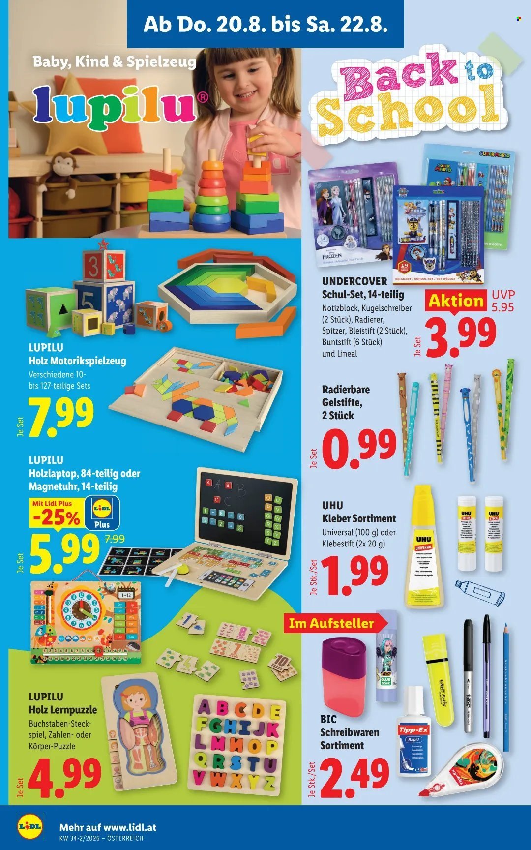 LIDL Flugblatt - Ab Donnerstag, 20.8.2026