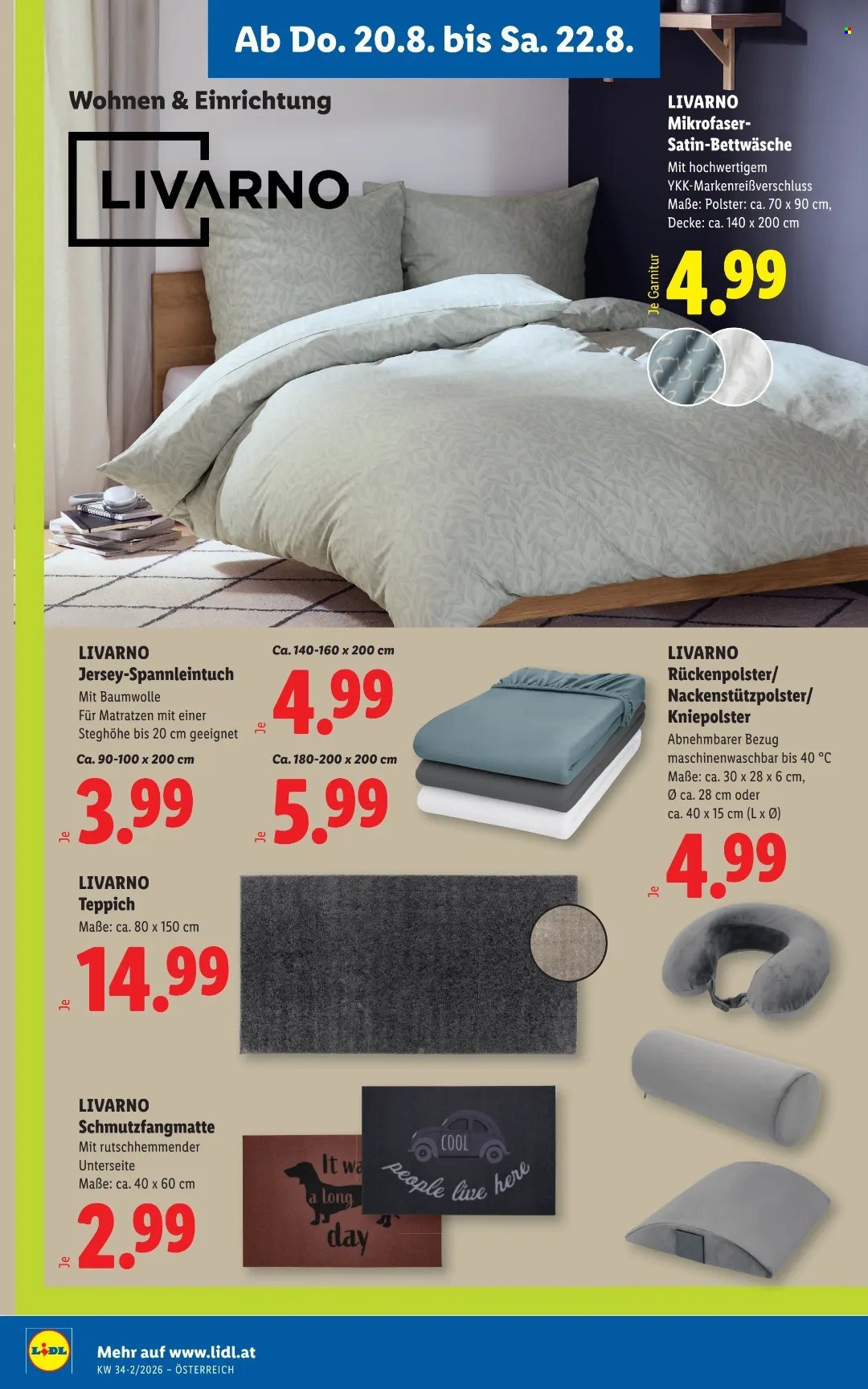 LIDL Flugblatt - Ab Donnerstag, 20.8.2026