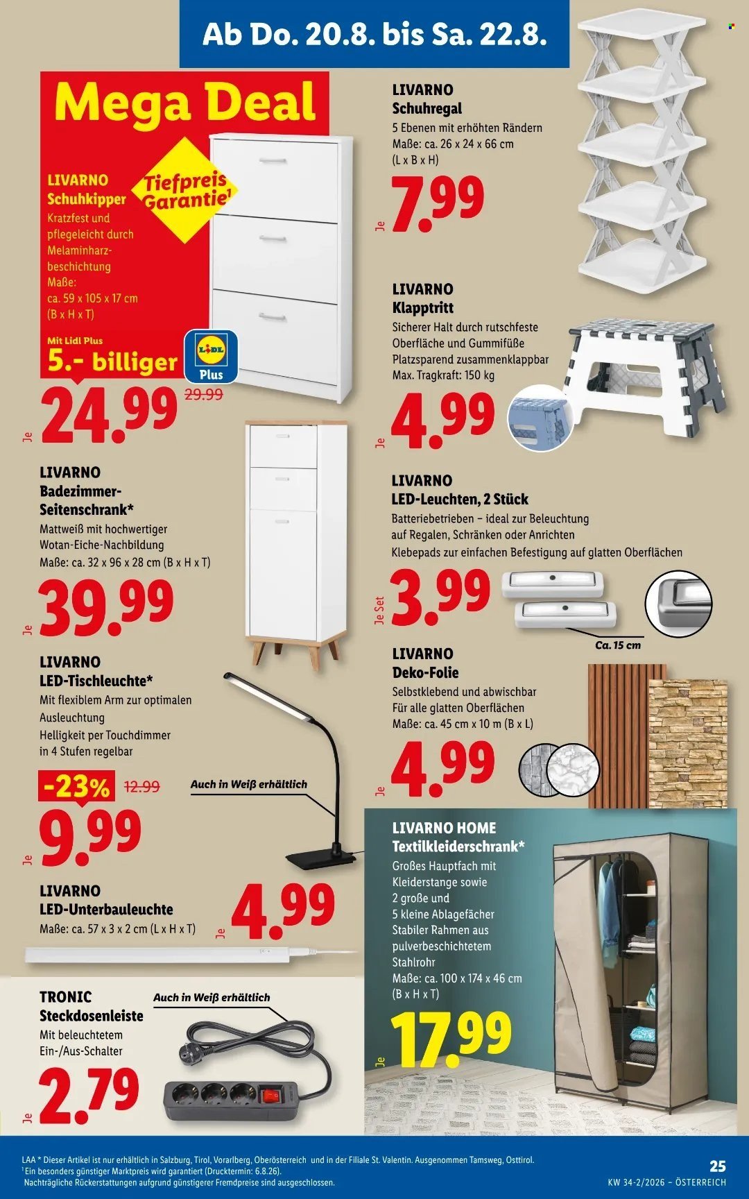 LIDL Flugblatt - Ab Donnerstag, 20.8.2026
