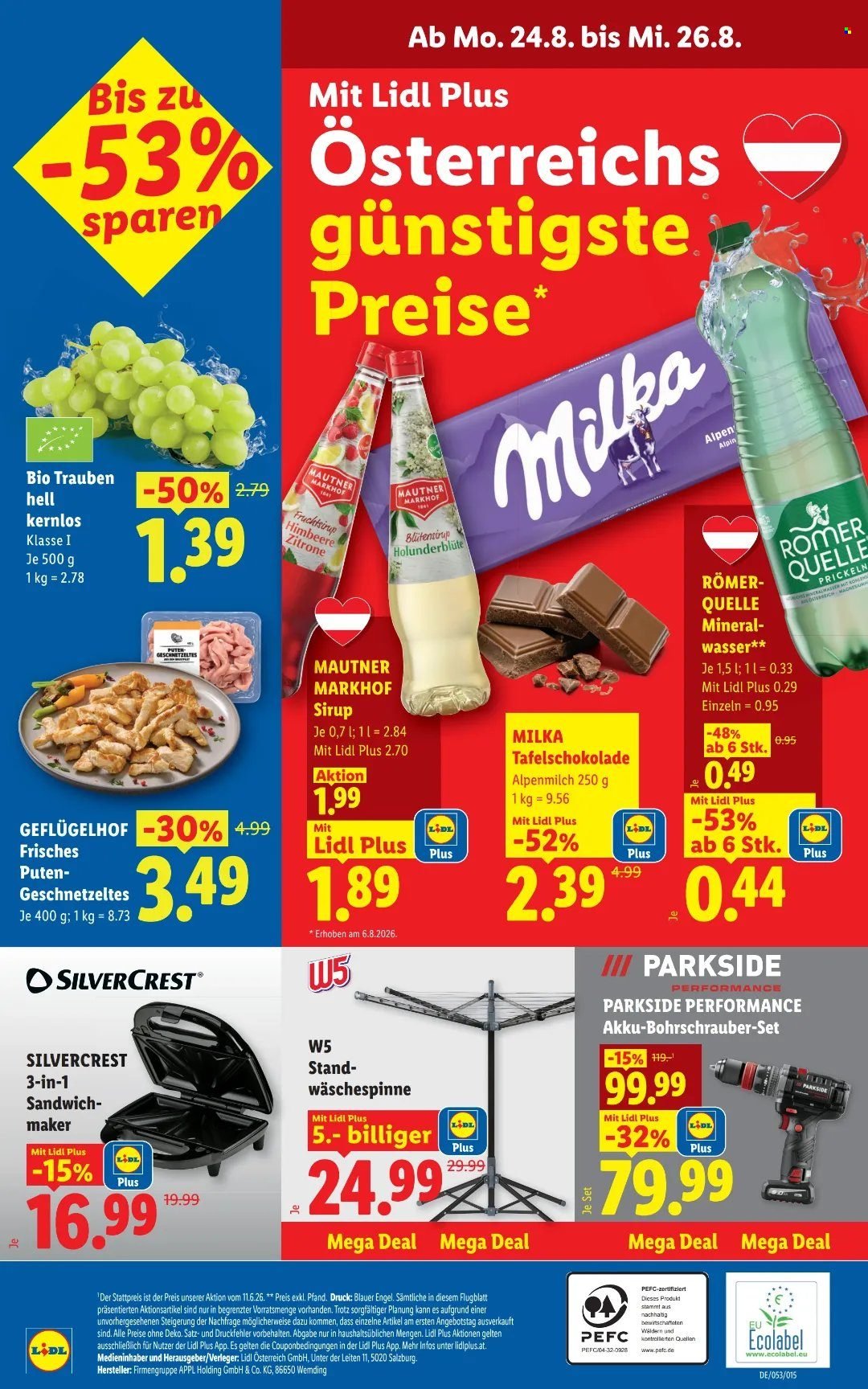 LIDL Flugblatt - Ab Donnerstag, 20.8.2026
