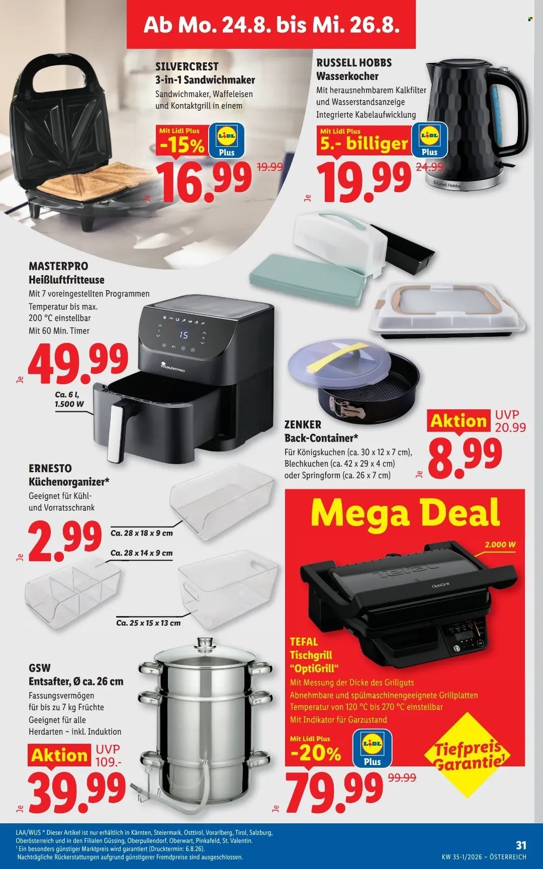 LIDL Flugblatt - Ab Donnerstag, 20.8.2026