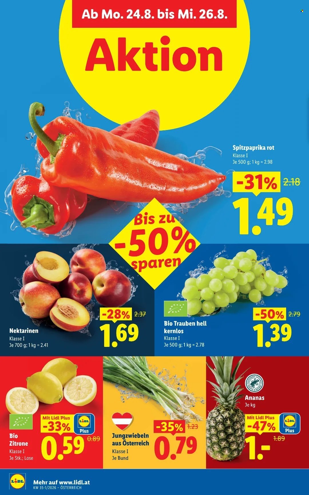 LIDL Flugblatt - Ab Donnerstag, 20.8.2026