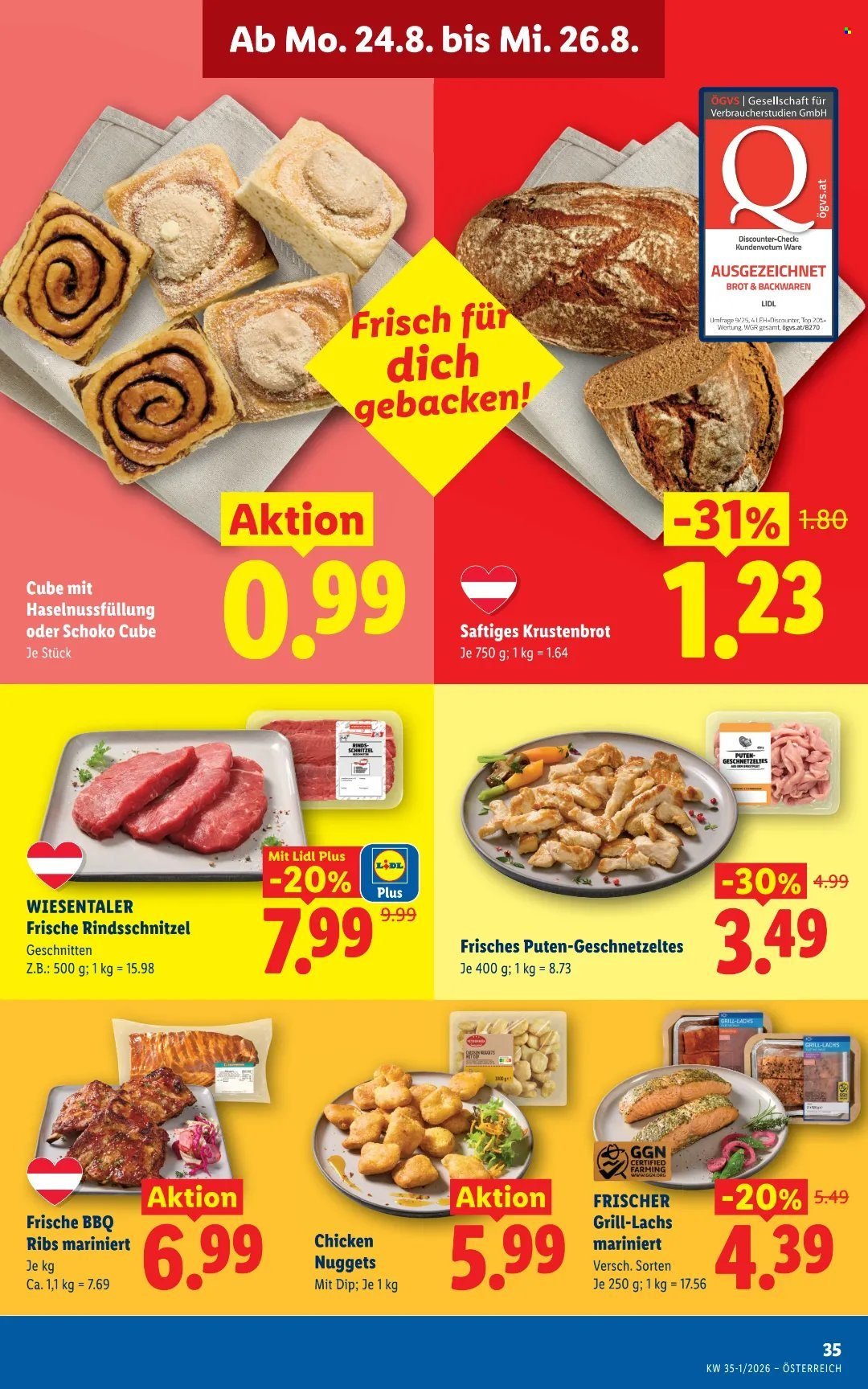 LIDL Flugblatt - Ab Donnerstag, 20.8.2026