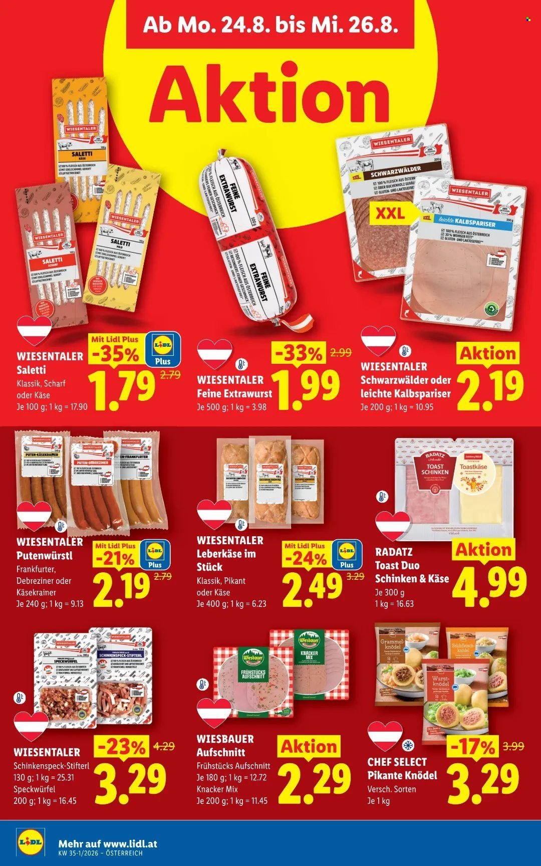 LIDL Flugblatt - Ab Donnerstag, 20.8.2026