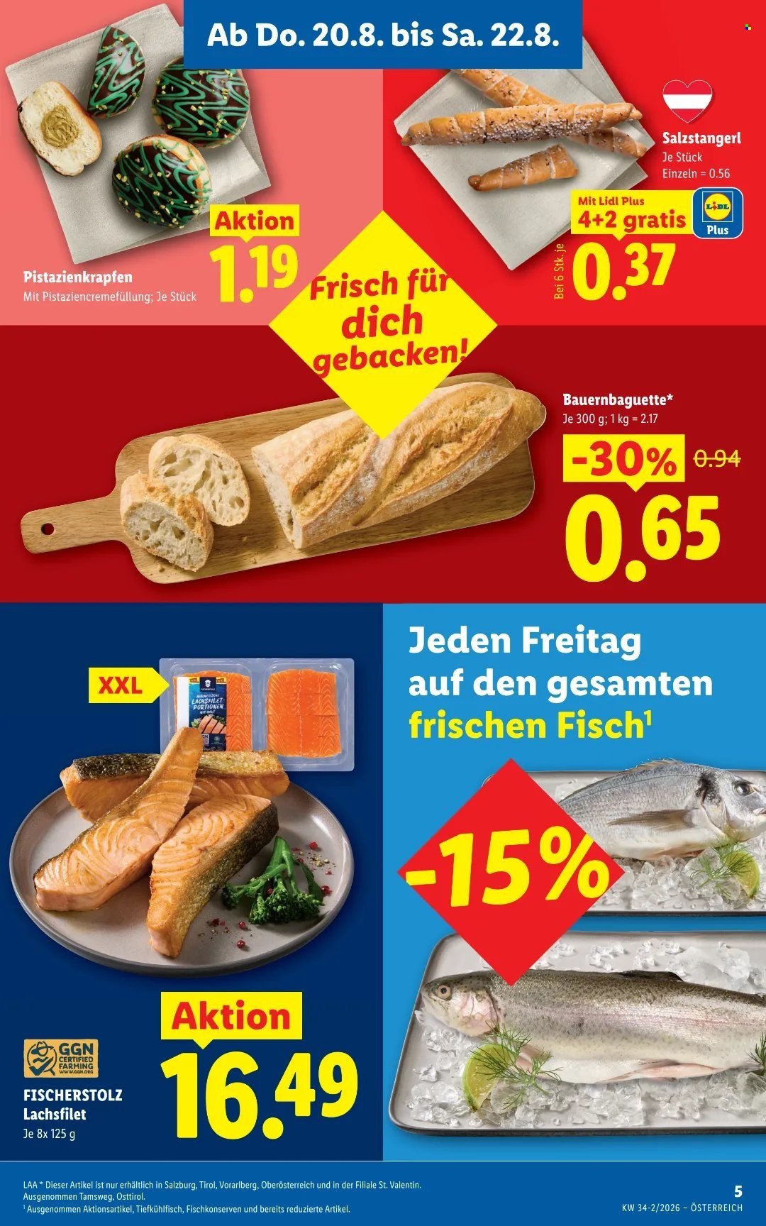 LIDL Flugblatt - Ab Donnerstag, 20.8.2026