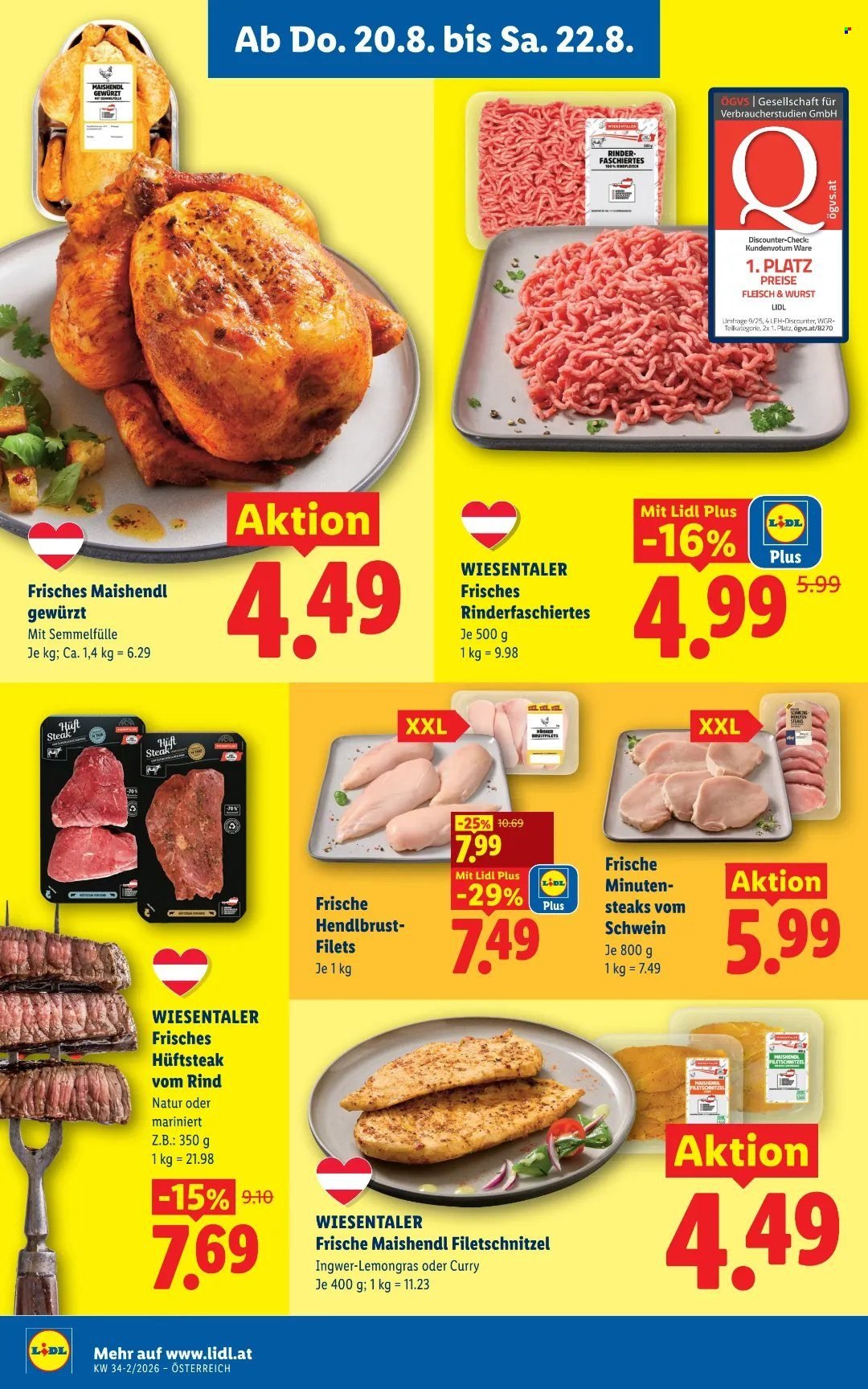 LIDL Flugblatt - Ab Donnerstag, 20.8.2026