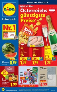 LIDL Flugblatt - Ab Donnerstag, 20.8.2026