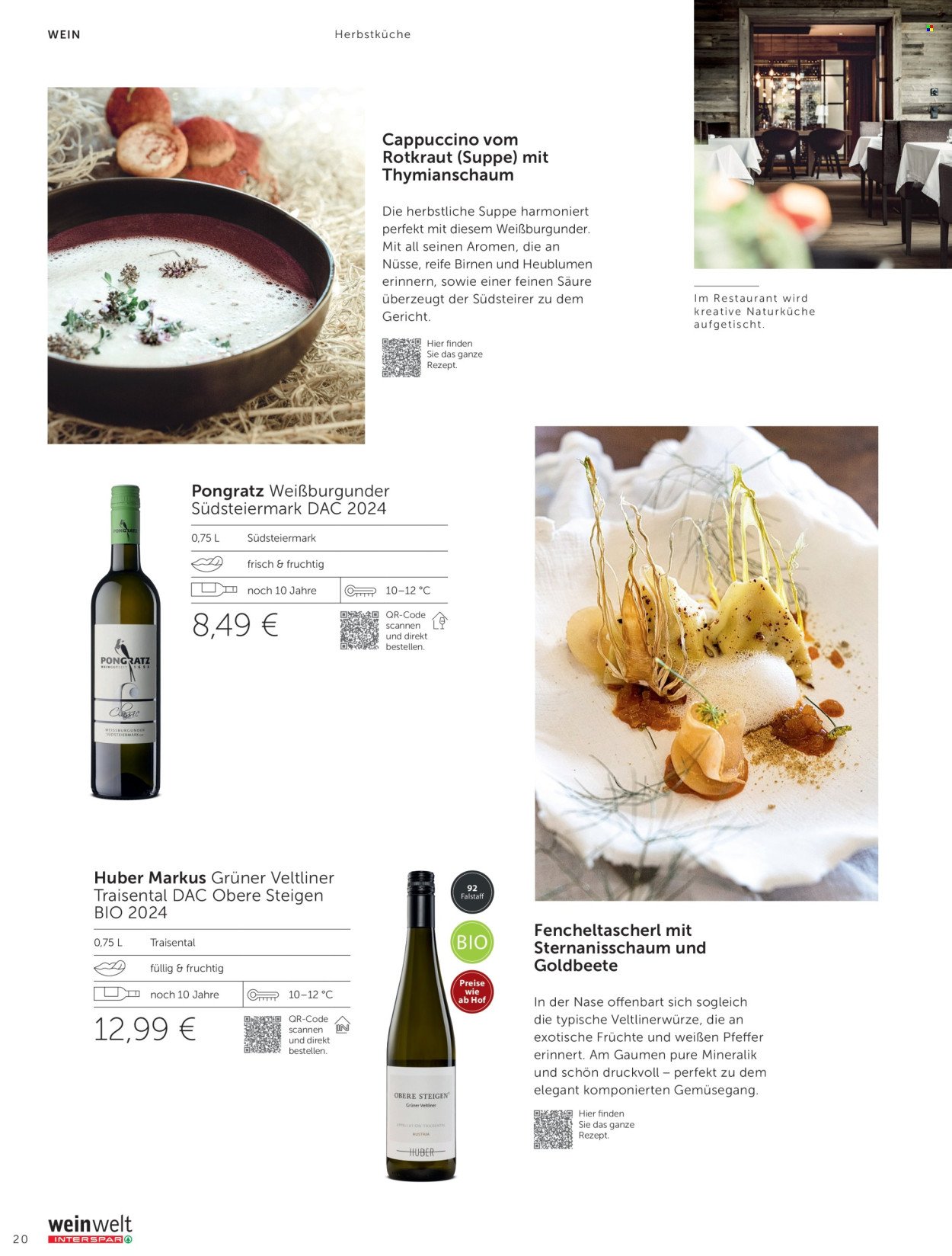 INTERSPAR Flugblatt - Weinwelt Magazin Herbst (2025-09-15)