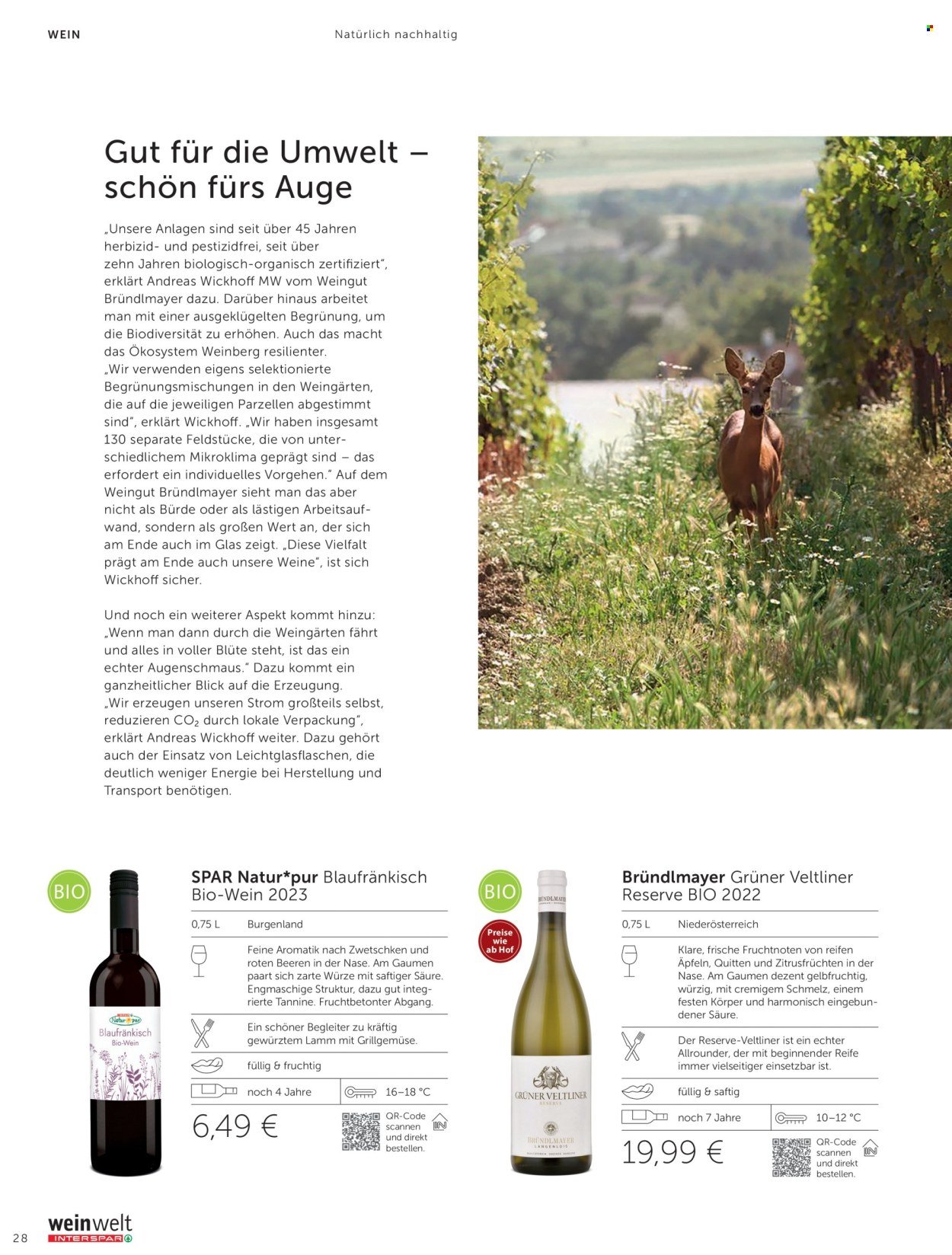 INTERSPAR Flugblatt - Weinwelt Magazin Herbst (2025-09-15)