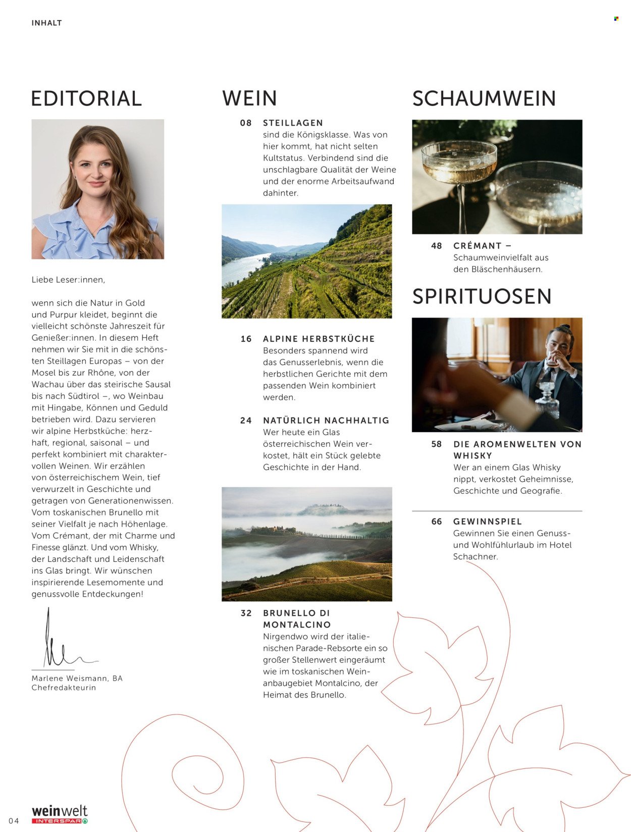 INTERSPAR Flugblatt - Weinwelt Magazin Herbst (2025-09-15)
