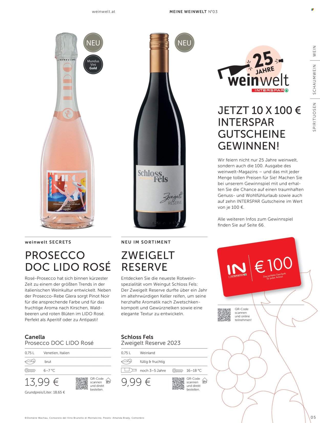 INTERSPAR Flugblatt - Weinwelt Magazin Herbst (2025-09-15)