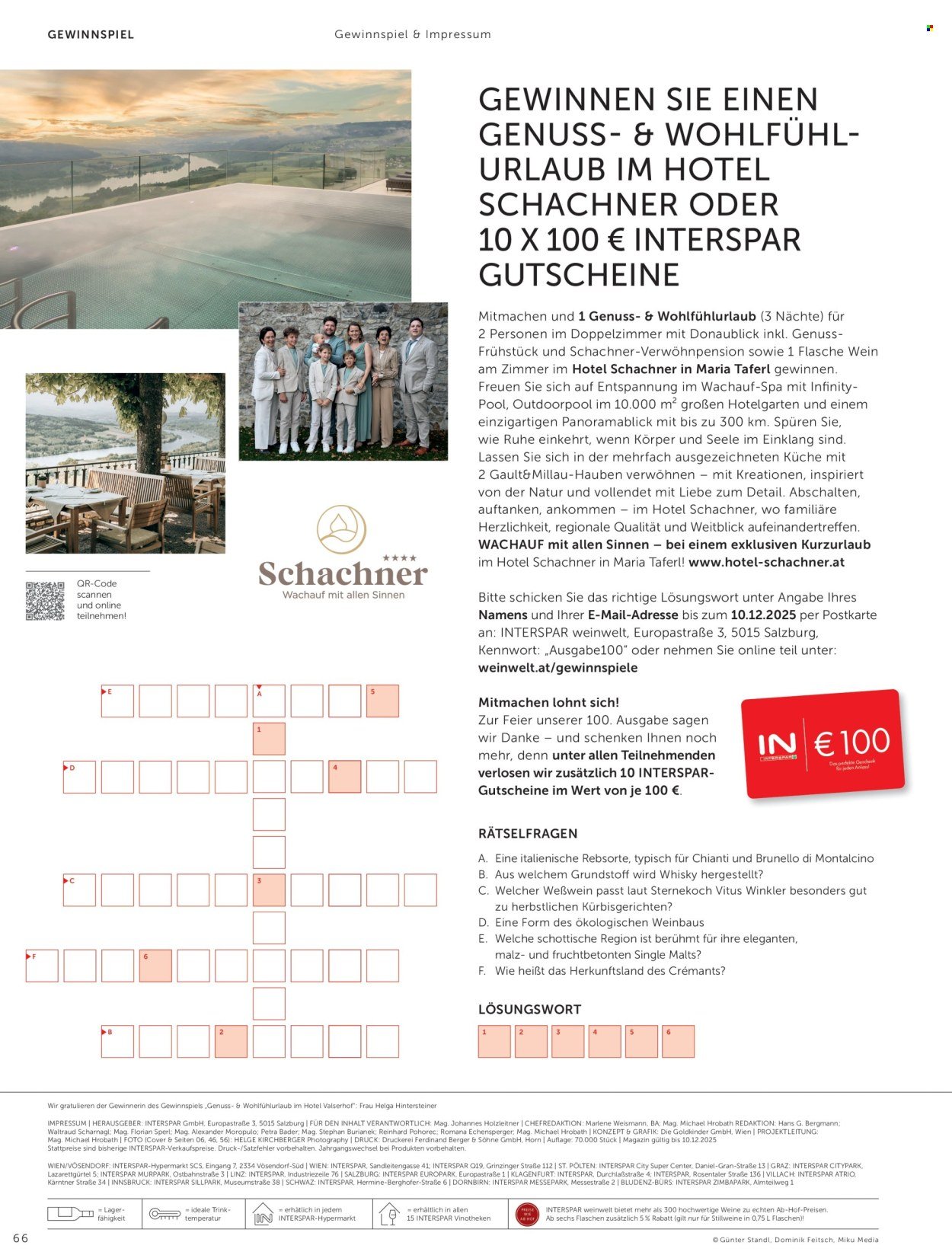 INTERSPAR Flugblatt - Weinwelt Magazin Herbst (2025-09-15)